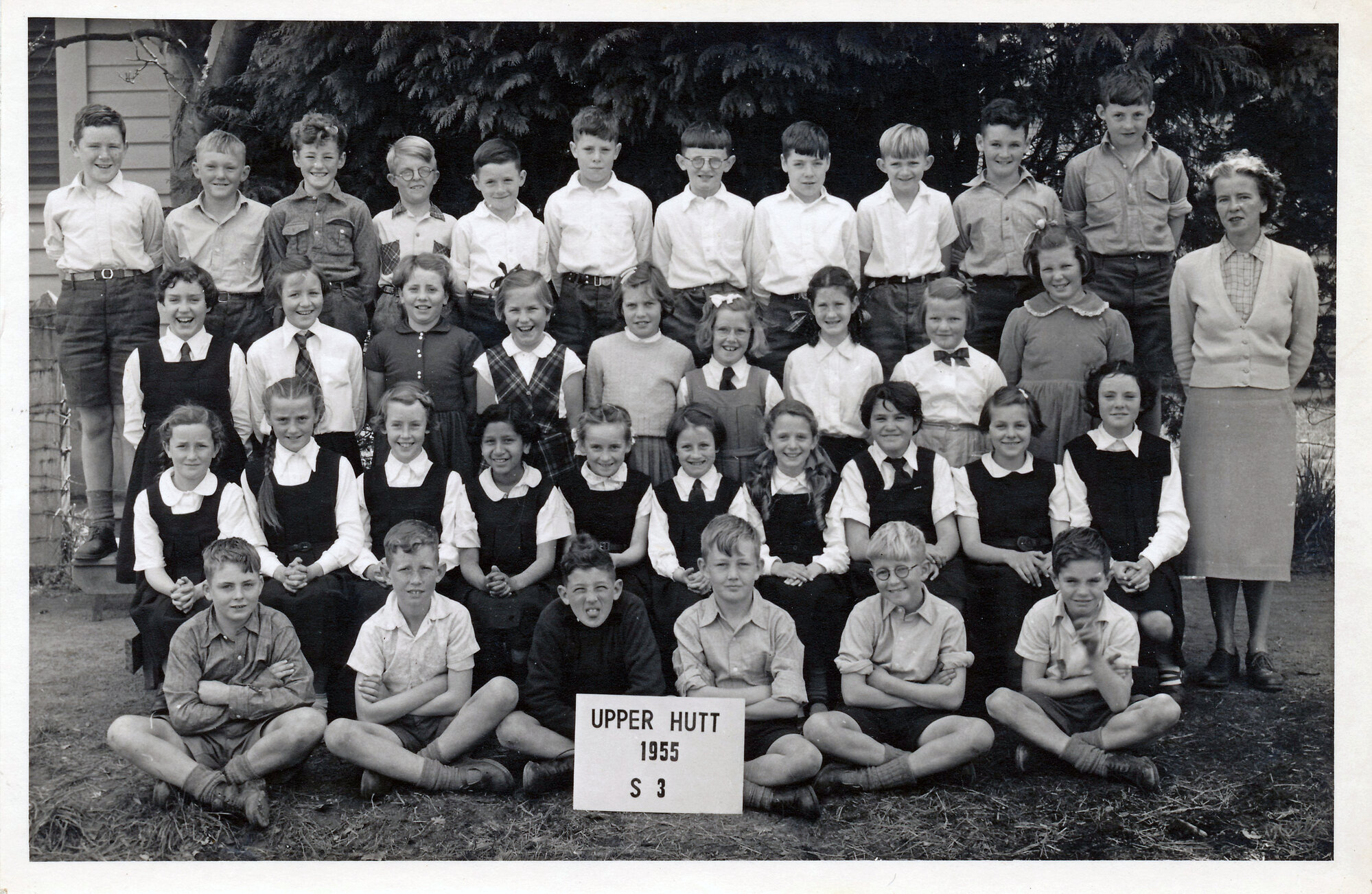 Upper Hutt School, Standard 3; 1955
