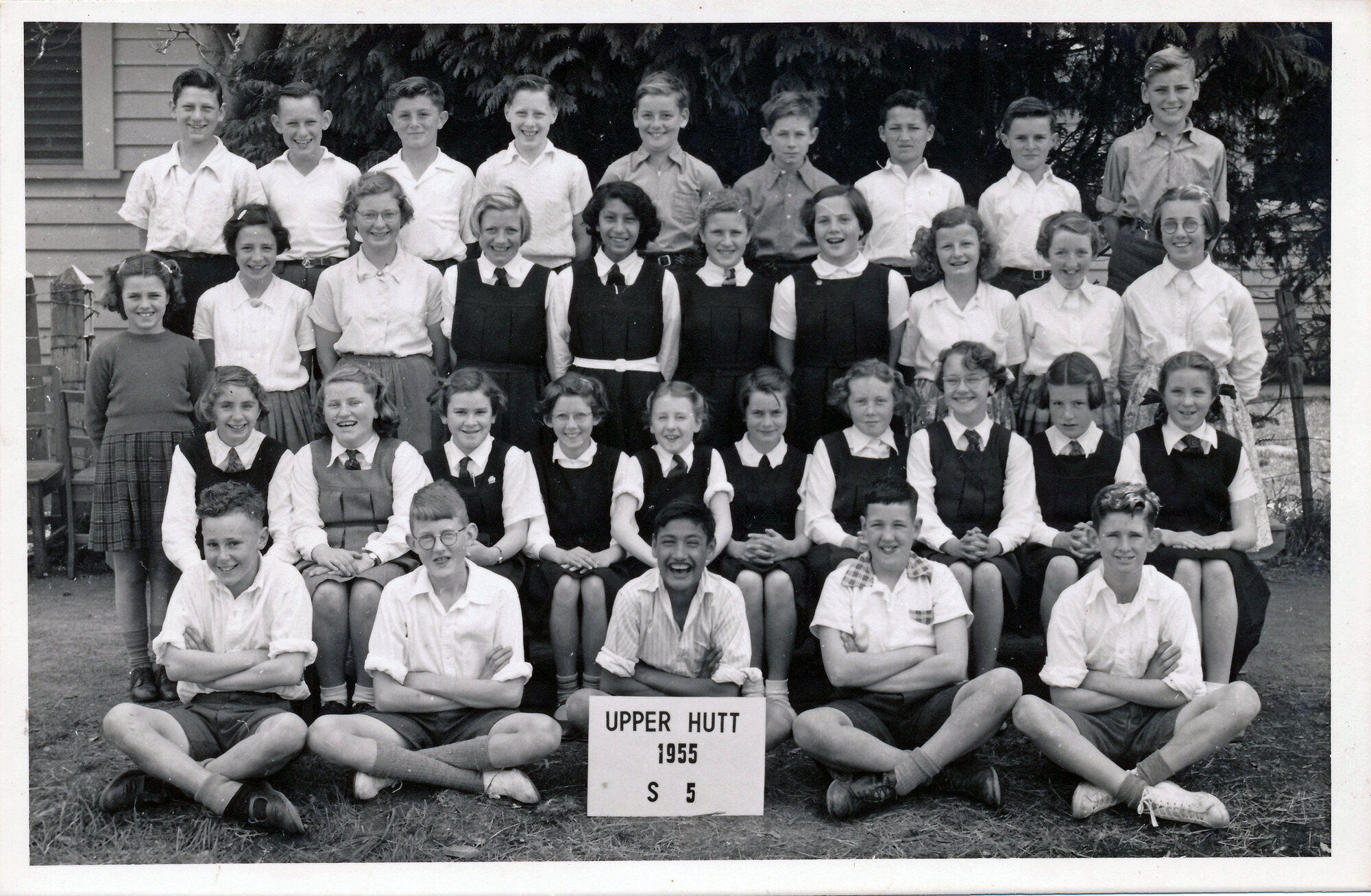 Upper Hutt School, Standard 5; 1955