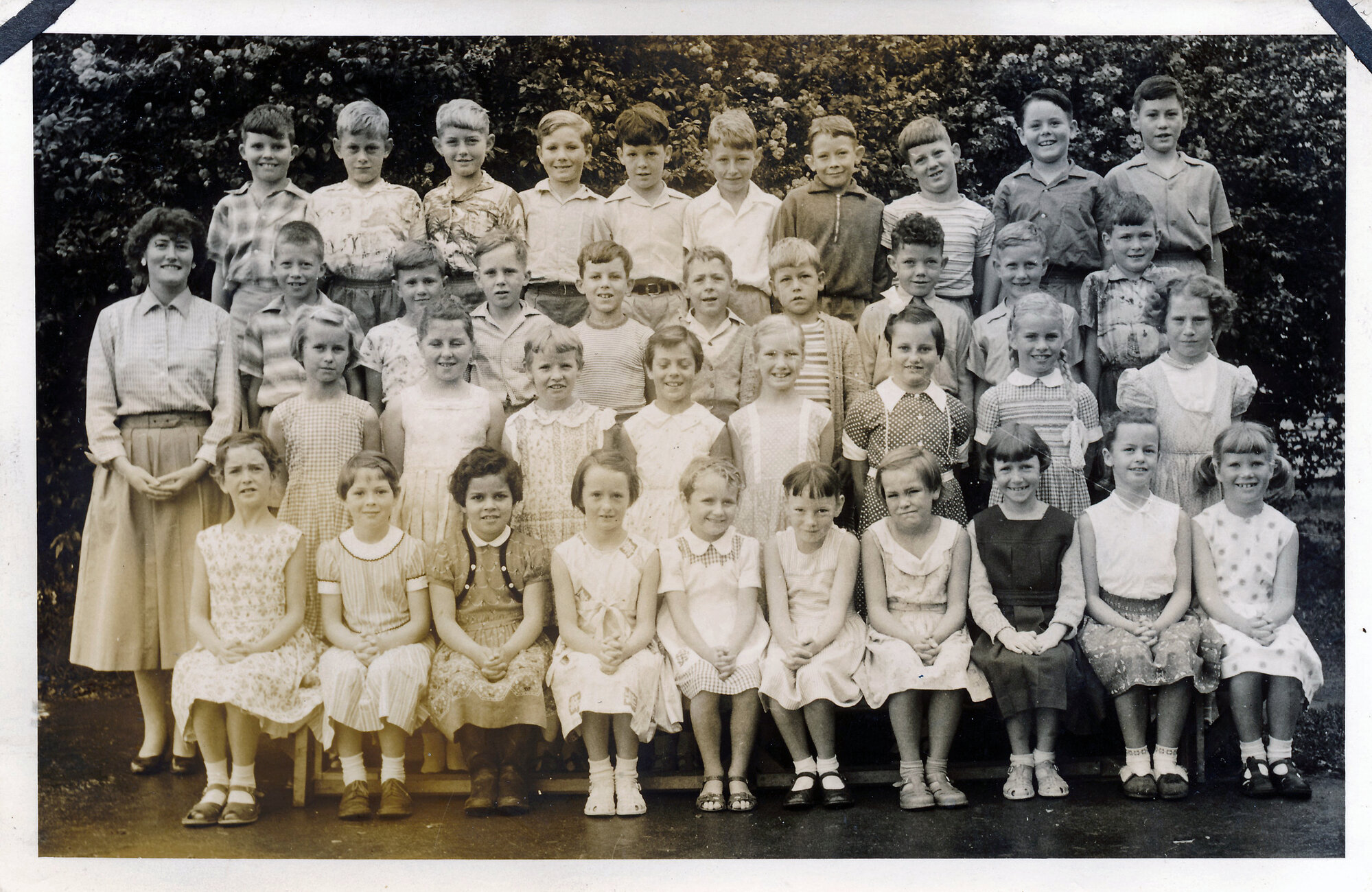 Upper Hutt School, unidentified class; c.1955