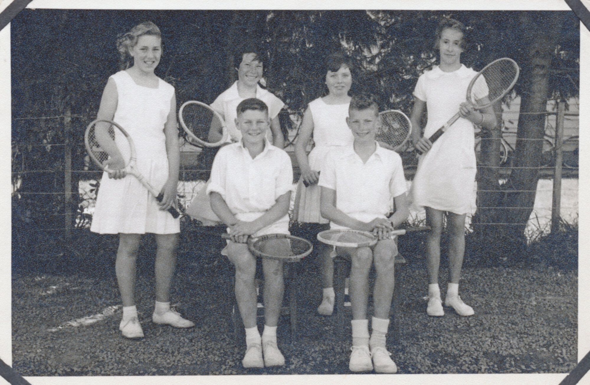 Upper Hutt School, Form 1 Tennis Team; 1958