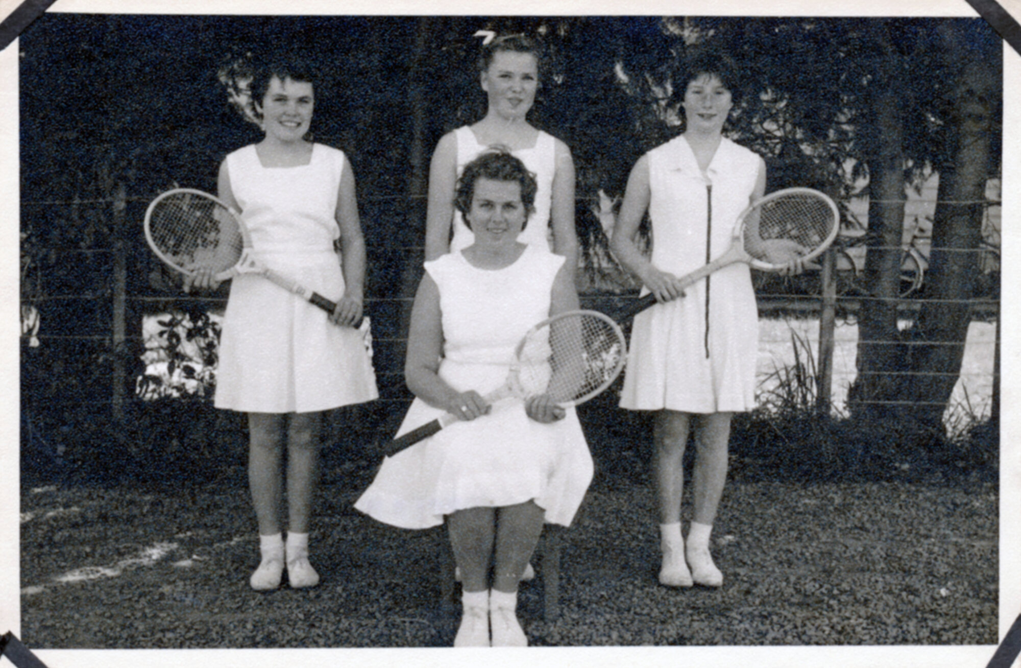 Upper Hutt School, Tennis Team A; 1958
