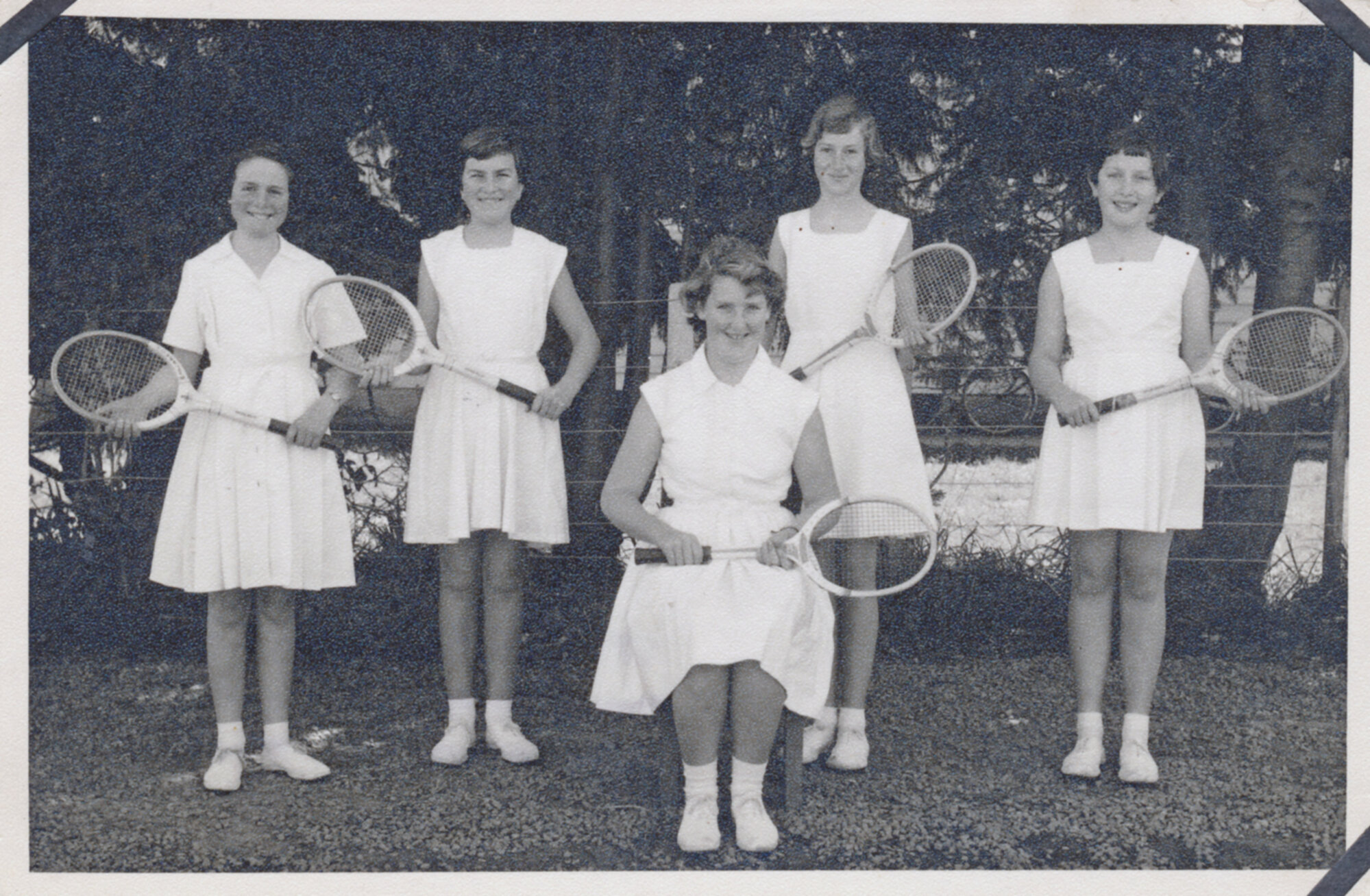 Upper Hutt School, Tennis Team B; 1958