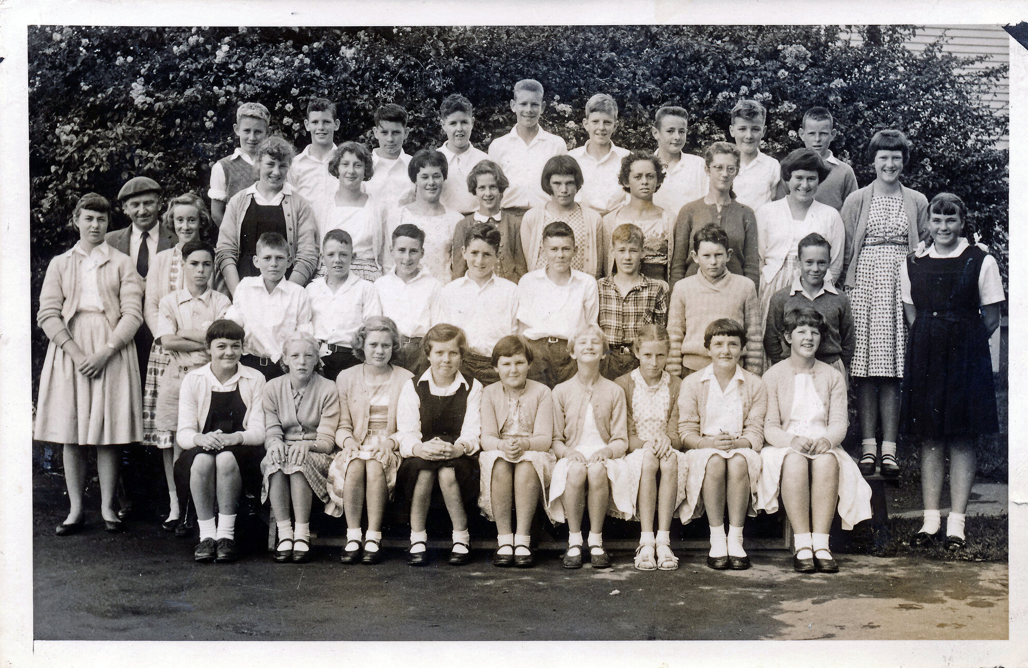Upper Hutt School, unidentified class; c.1955