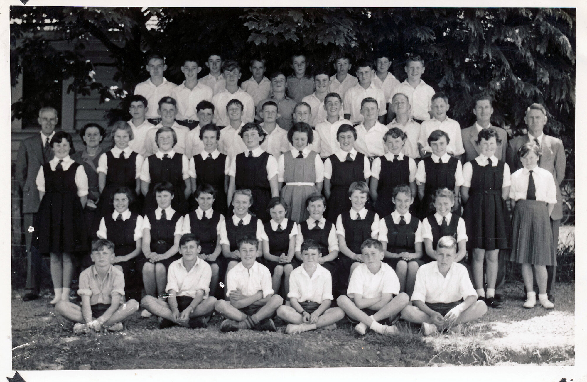 Upper Hutt School, unidentified class; c.1955