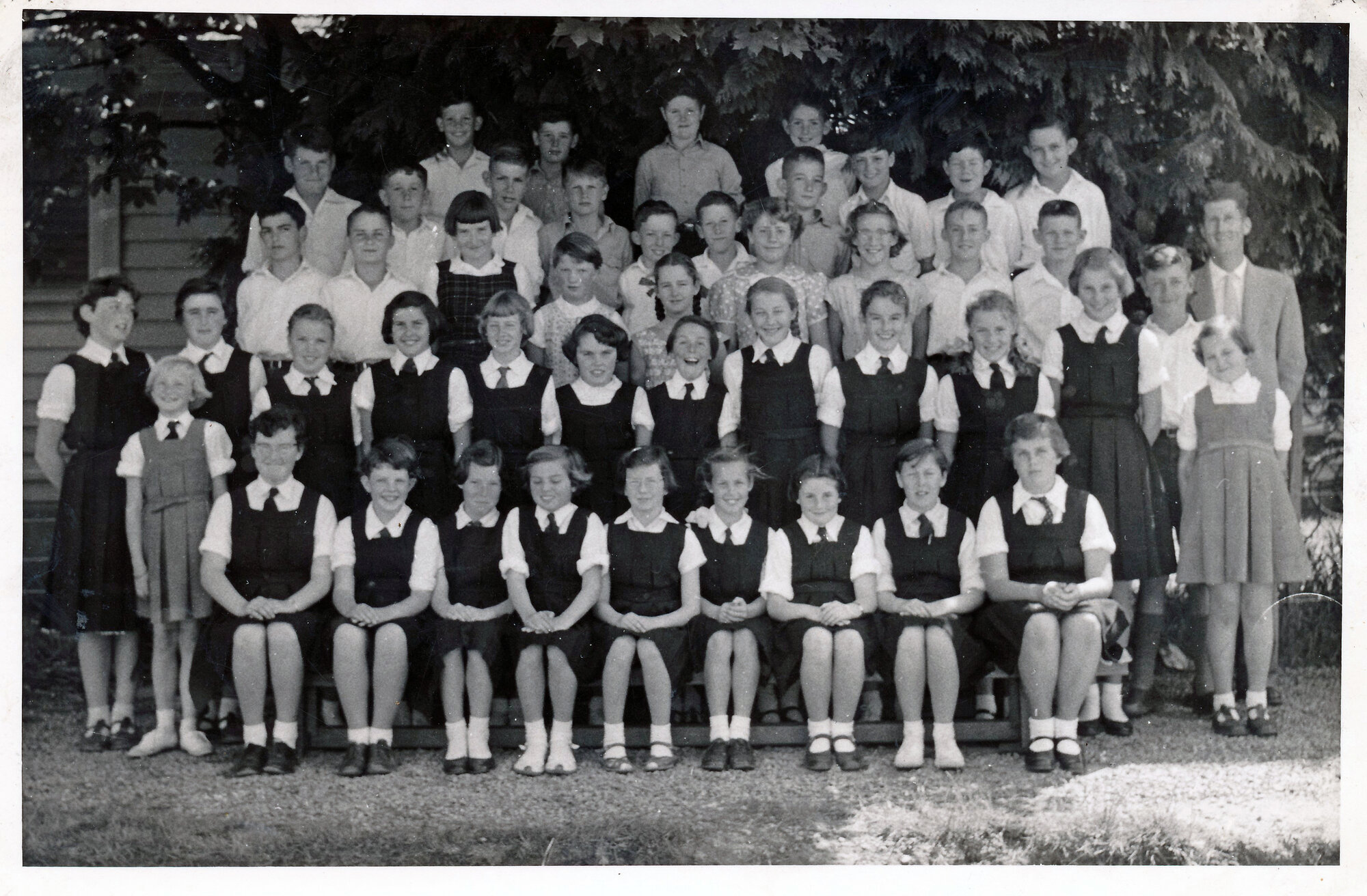 Upper Hutt School, unidentified class; c.1955