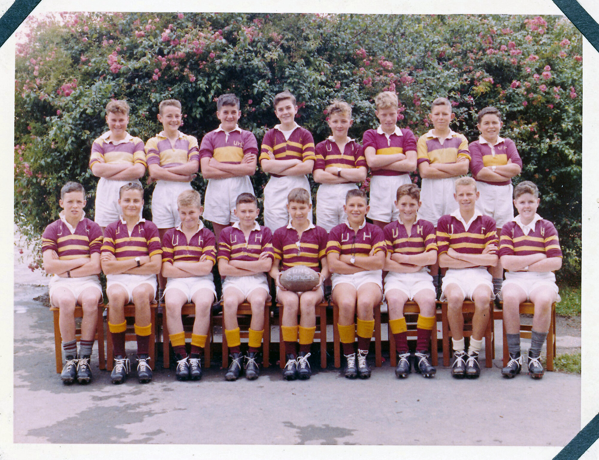 Upper Hutt School, Rugby Seniors; c.1960