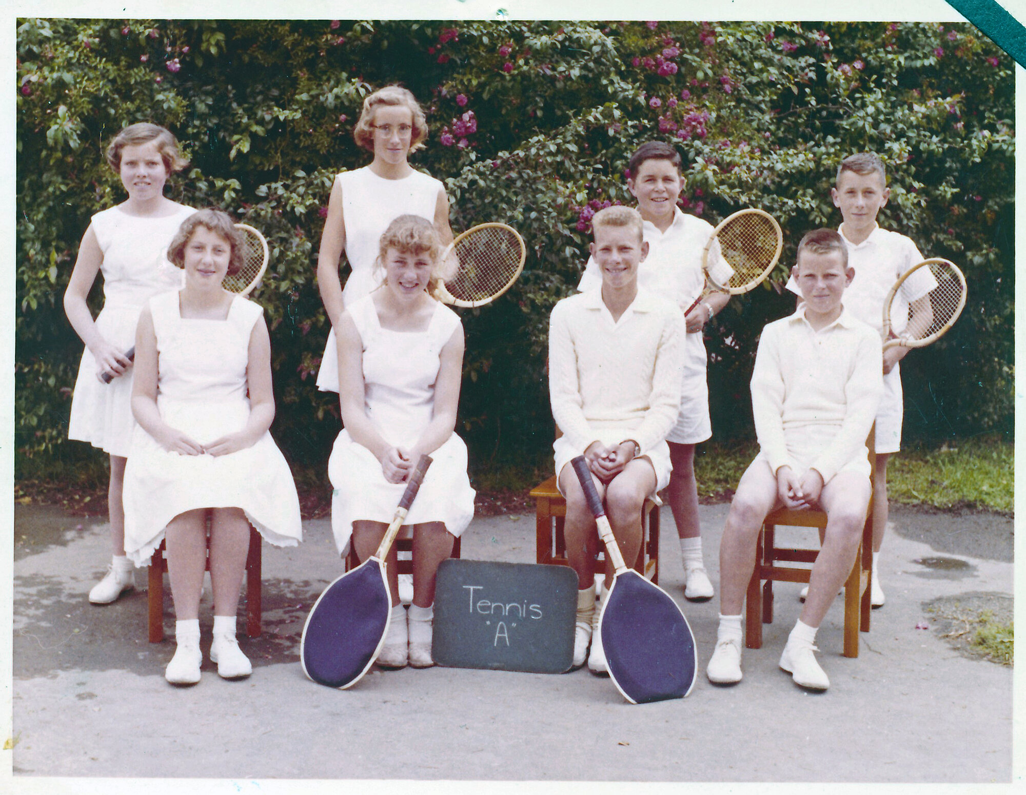 Upper Hutt School, Tennis Team A; 1960
