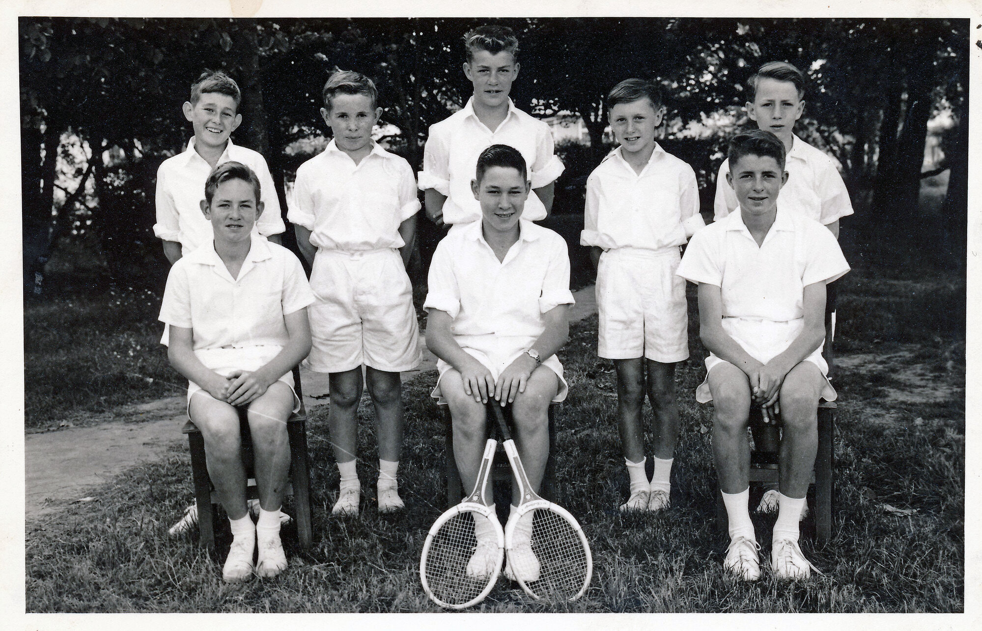 Upper Hutt School, boys' tennis team; c.1960