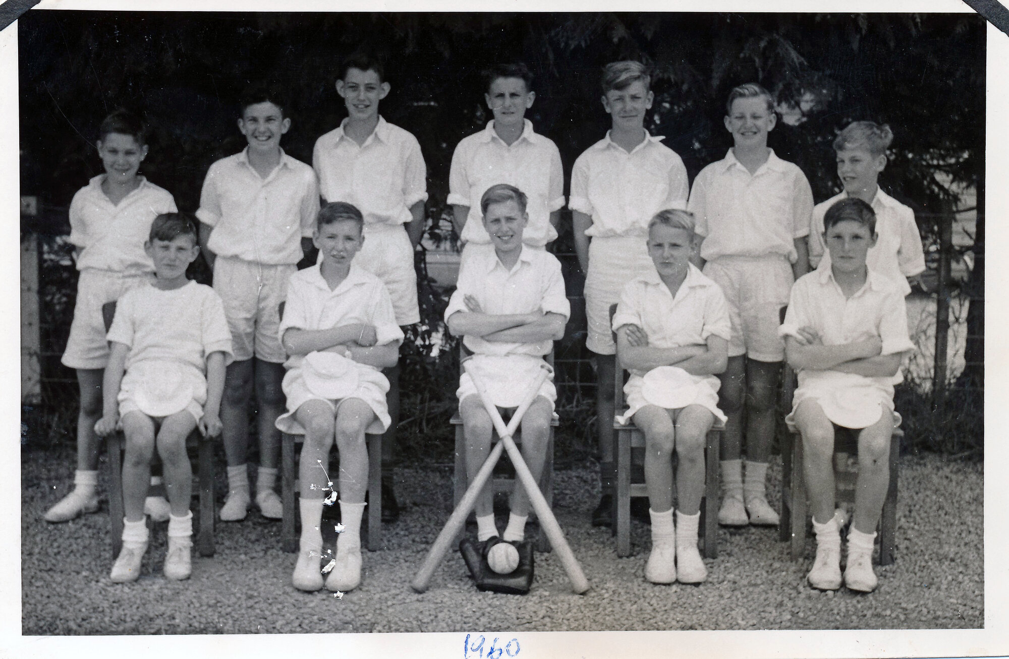 Upper Hutt School, boys' softball team; 1960