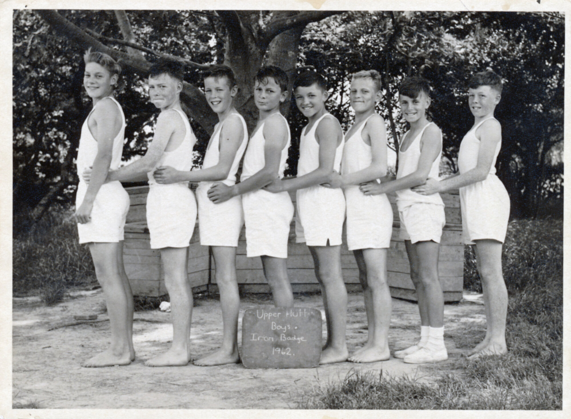 Upper Hutt School, Iron Badge Gymnastics Team; 1962