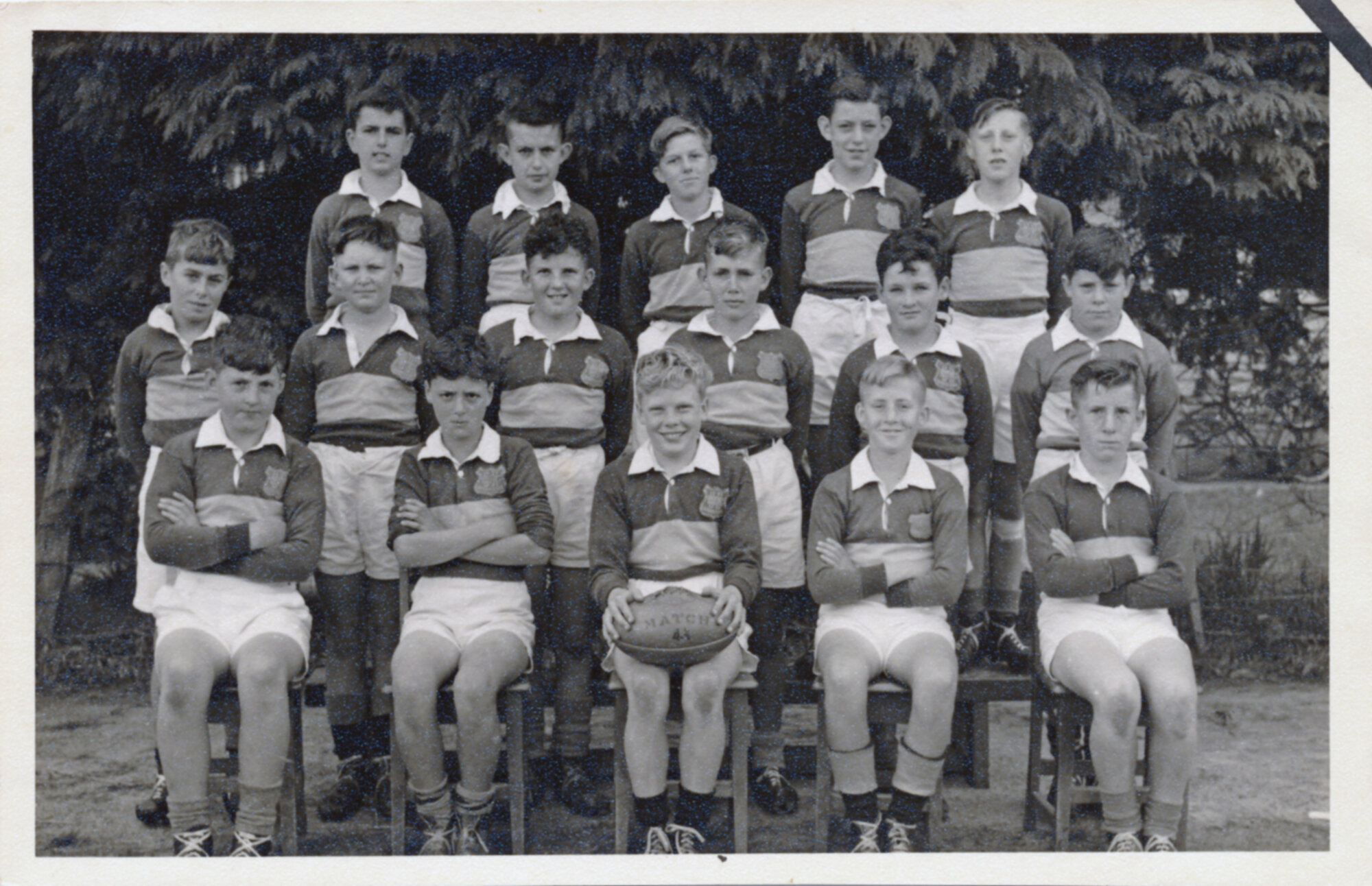 Upper Hutt School, unidentified rugby team; c.1960