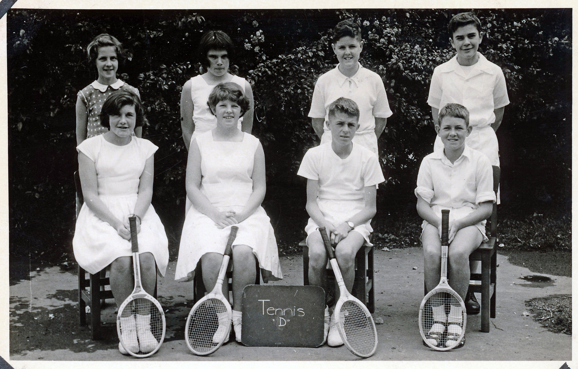 Upper Hutt School, Tennis Team D; c.1960
