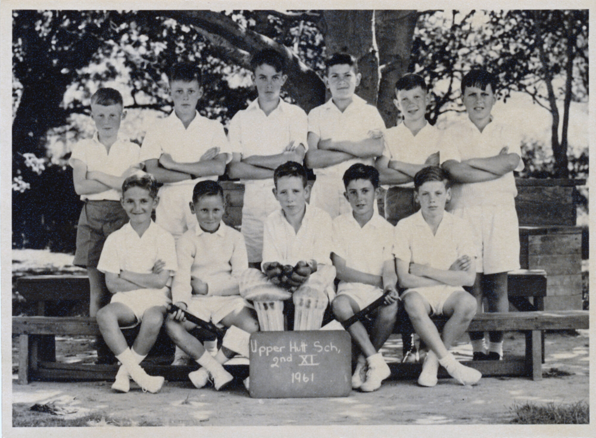 Upper Hutt School, Cricket 2nd XI; 1961