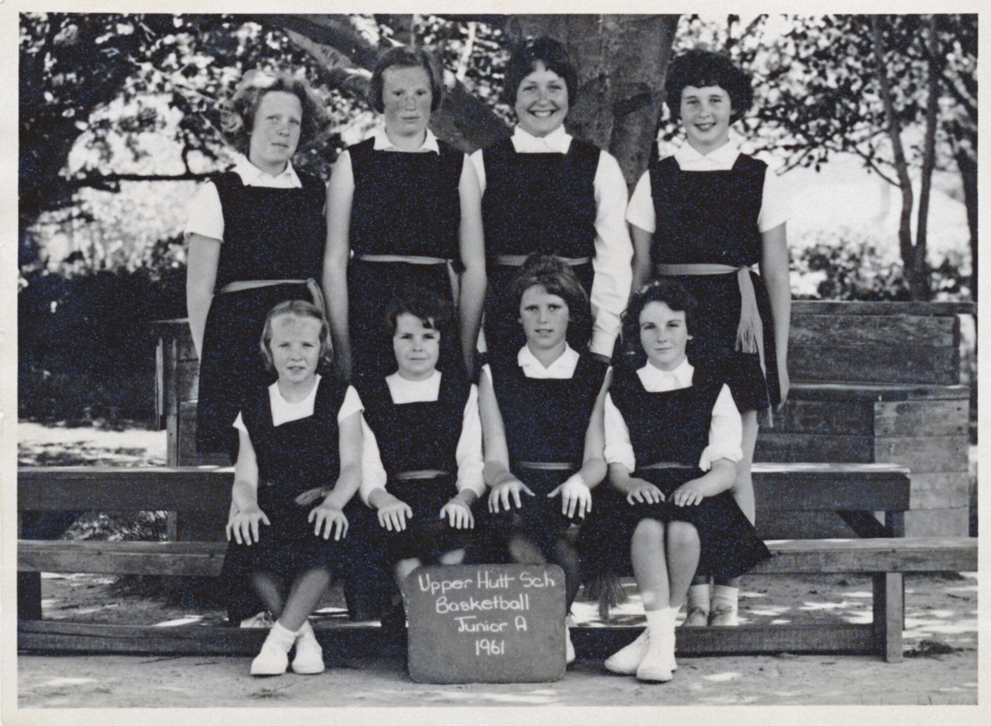Upper Hutt School, Netball Junior Team A; 1961