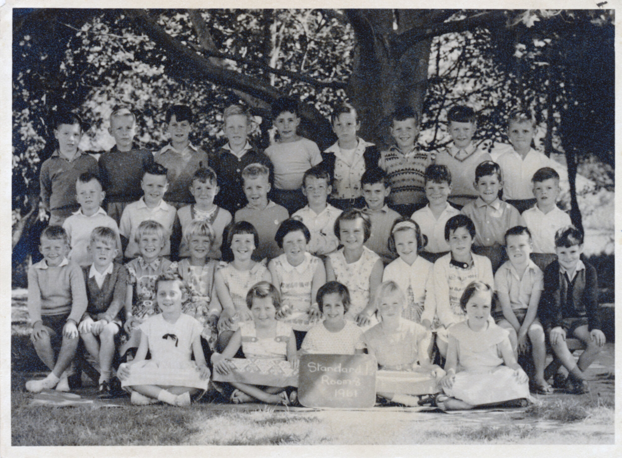Upper Hutt School, Room 8, Standard 1; 1961