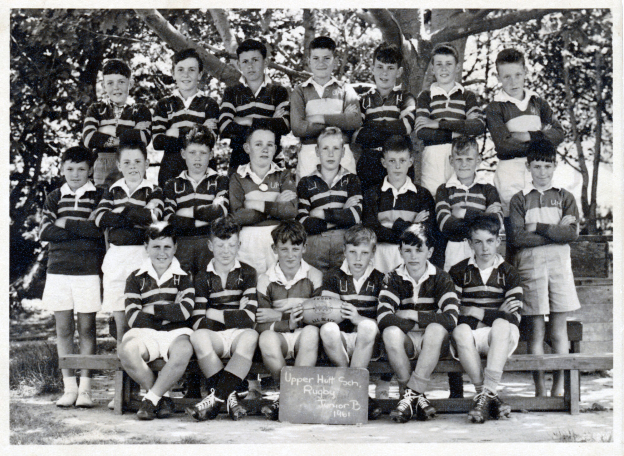 Upper Hutt School, Rugby Juniors Team B; 1961