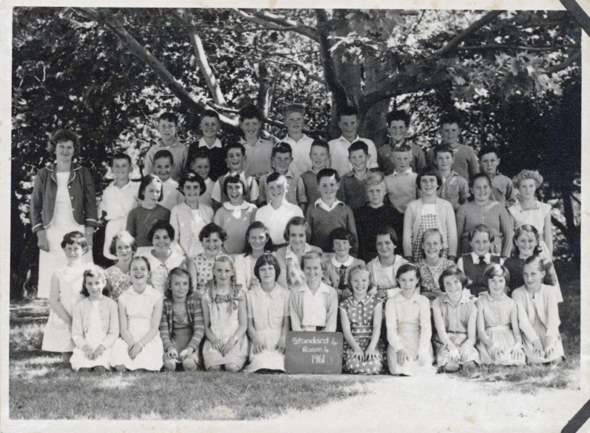 Upper Hutt School, Room 4, Standard 4; 1961