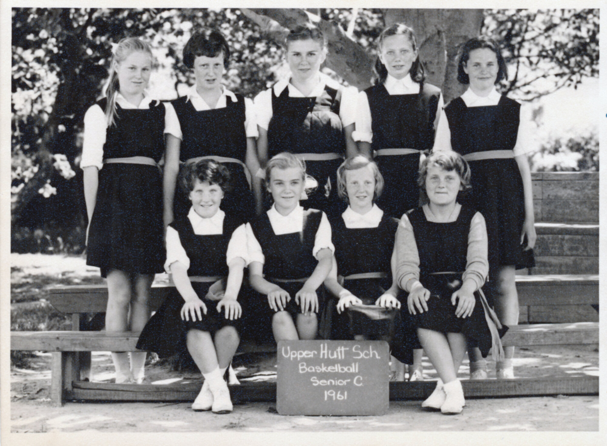 Upper Hutt School, Netball Seniors Team C; 1961
