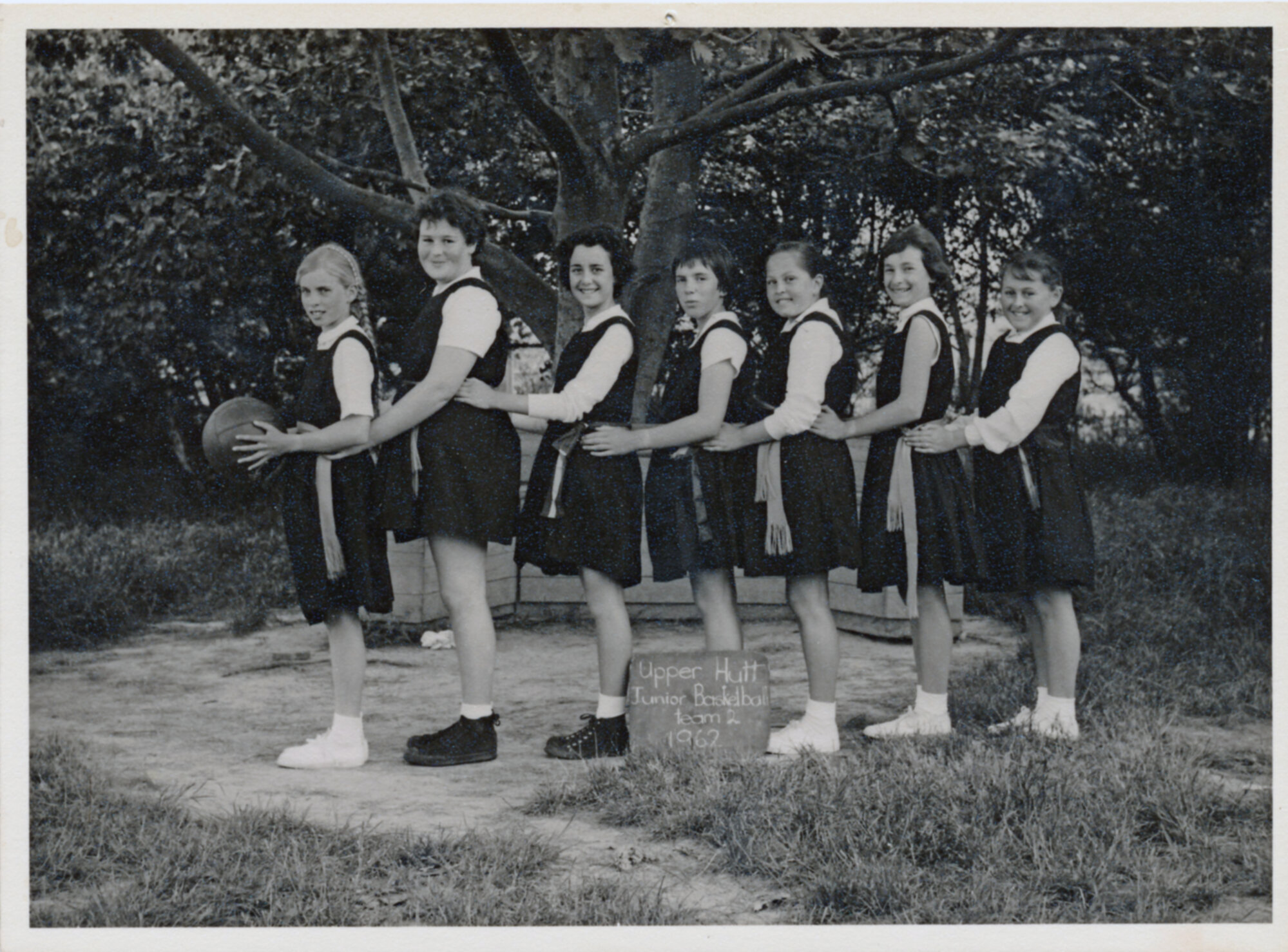 Upper Hutt School, Netball Juniors Team 2; 1962