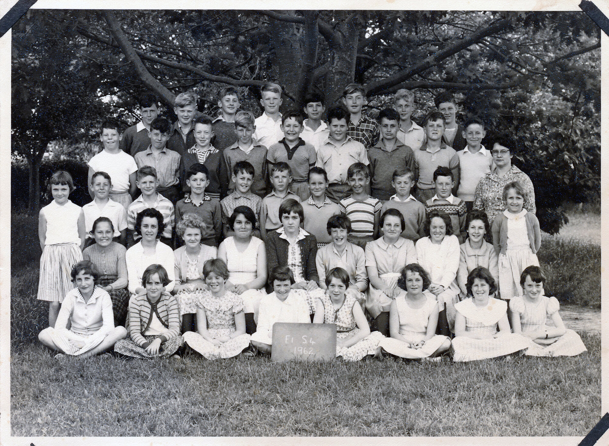 Upper Hutt School, Standard 4 and Form 1; 1962