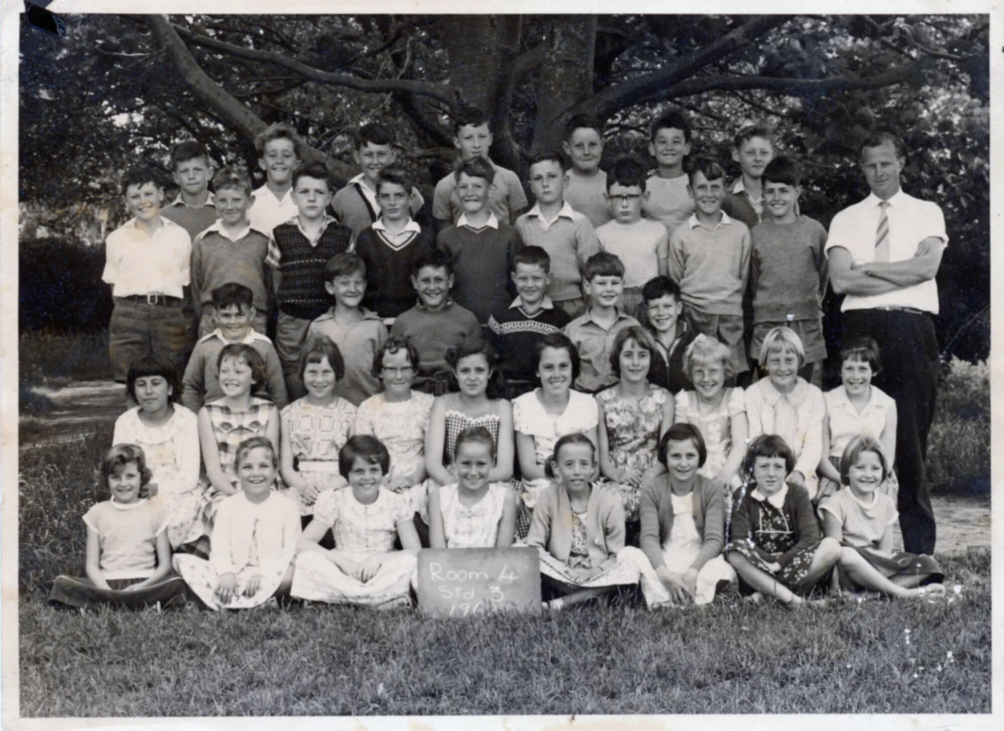Upper Hutt School, Room 4, Standard 3; 1962