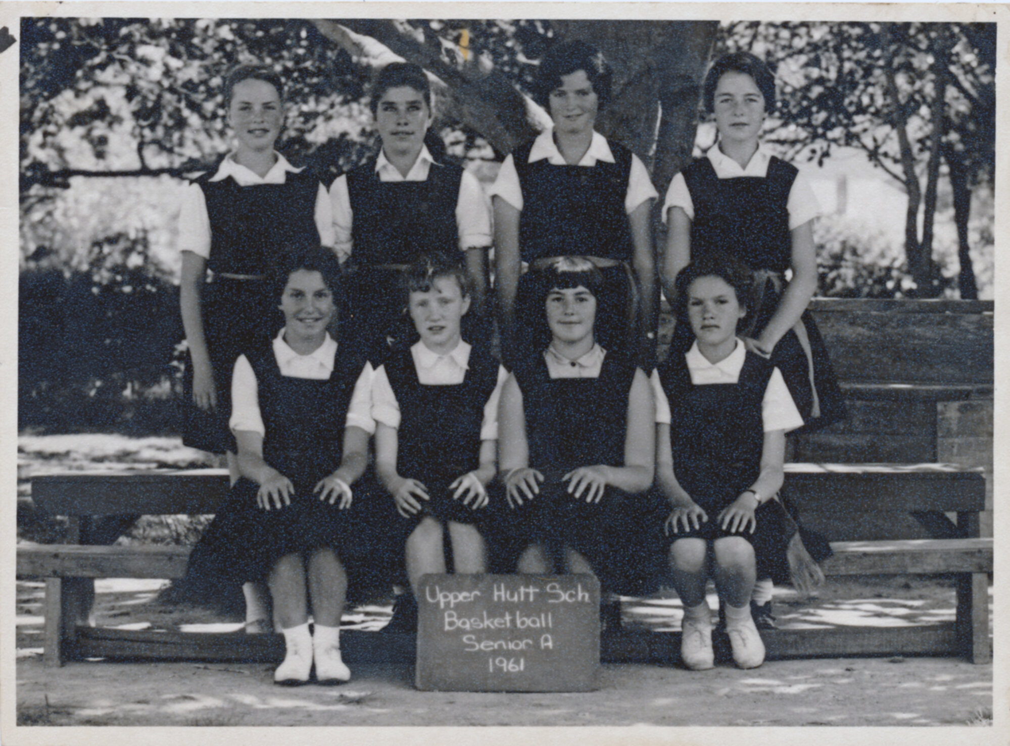 Upper Hutt School, Netball Seniors Team A; 1961