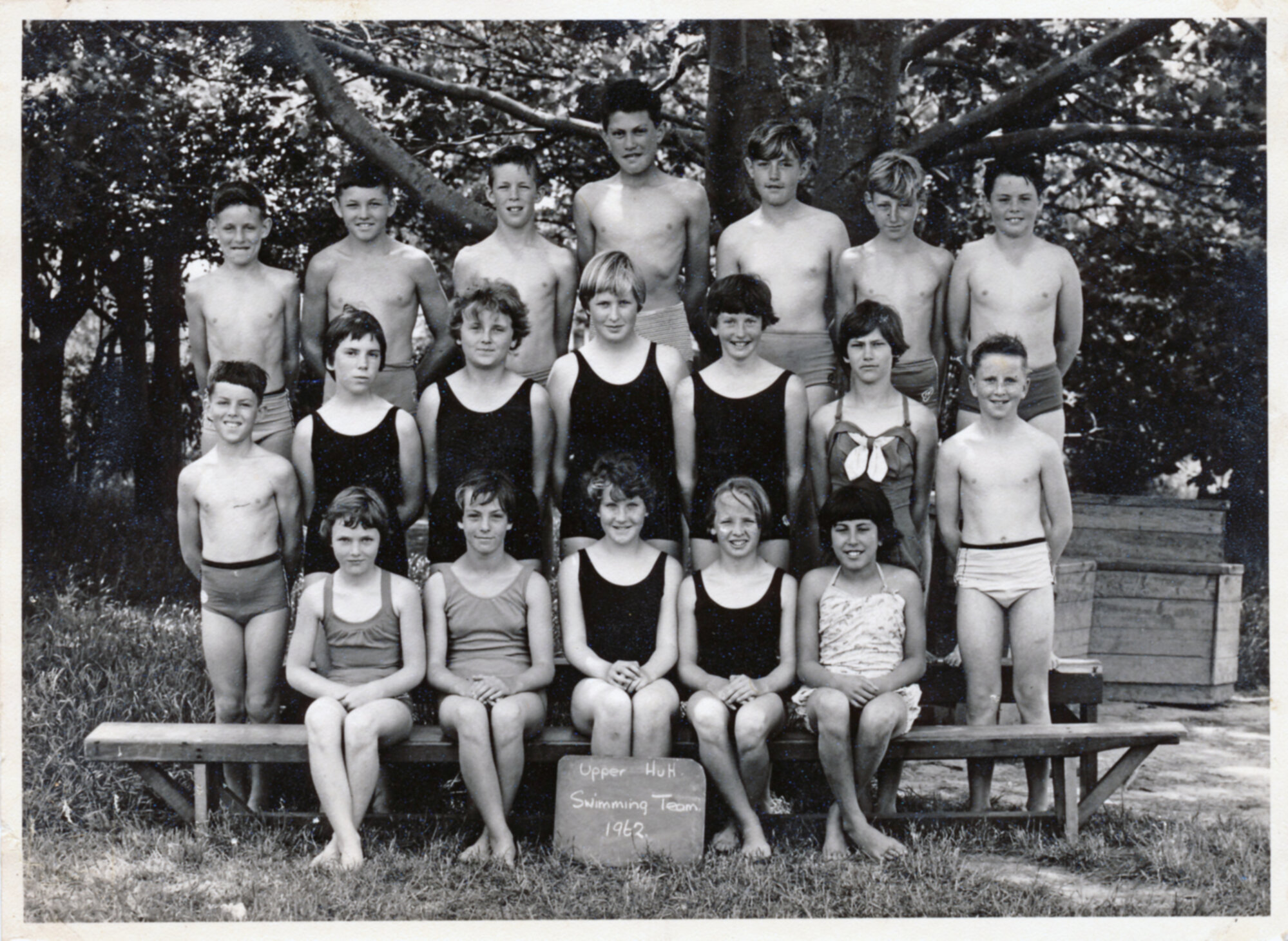 Upper Hutt School, swimming team; 1962