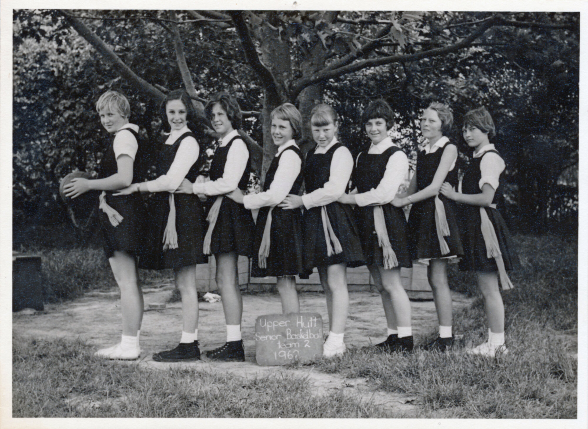 Upper Hutt School, Netball Seniors Team 2; 1962