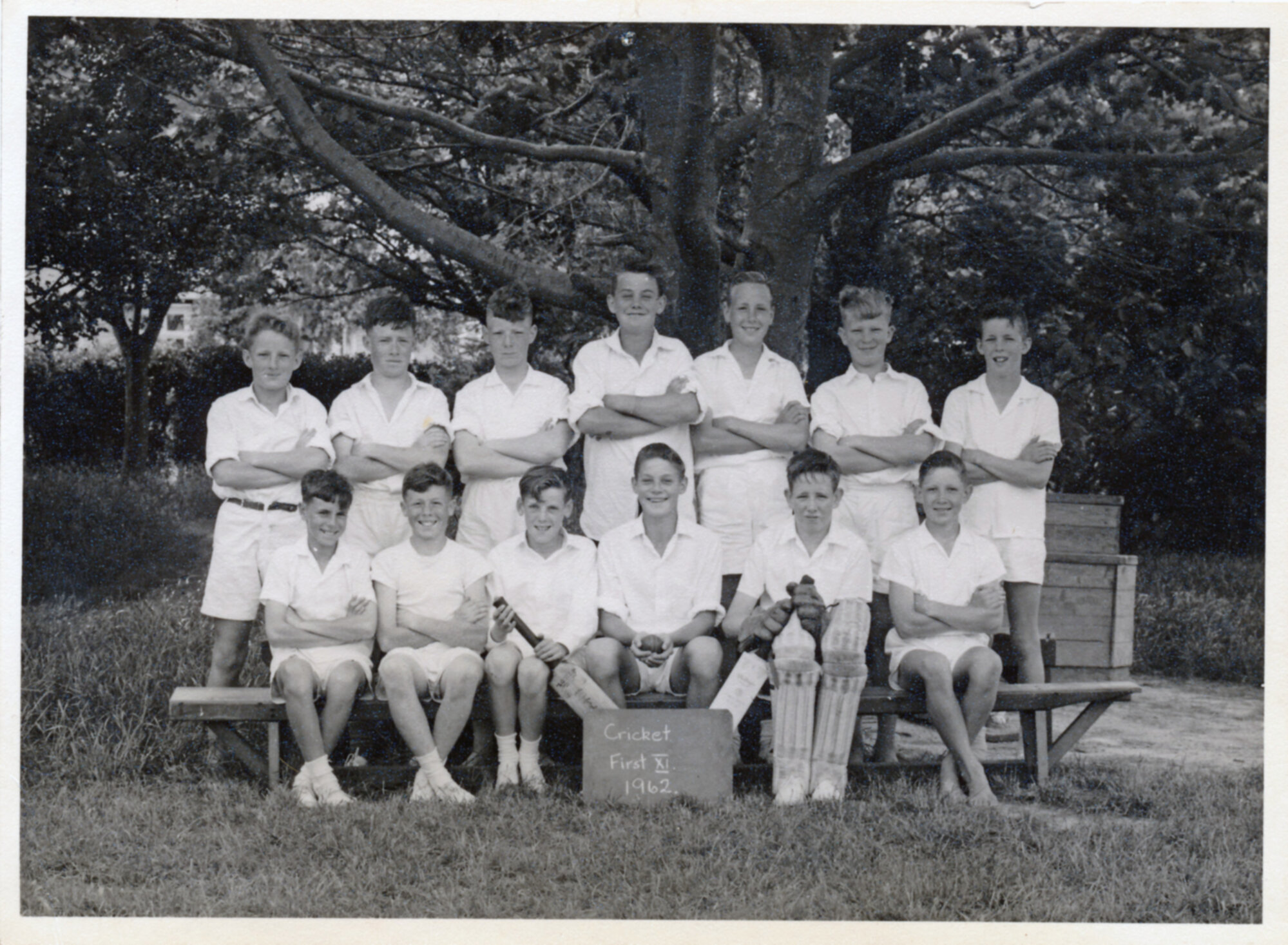 Upper Hutt School, Cricket 1st XI; 1962