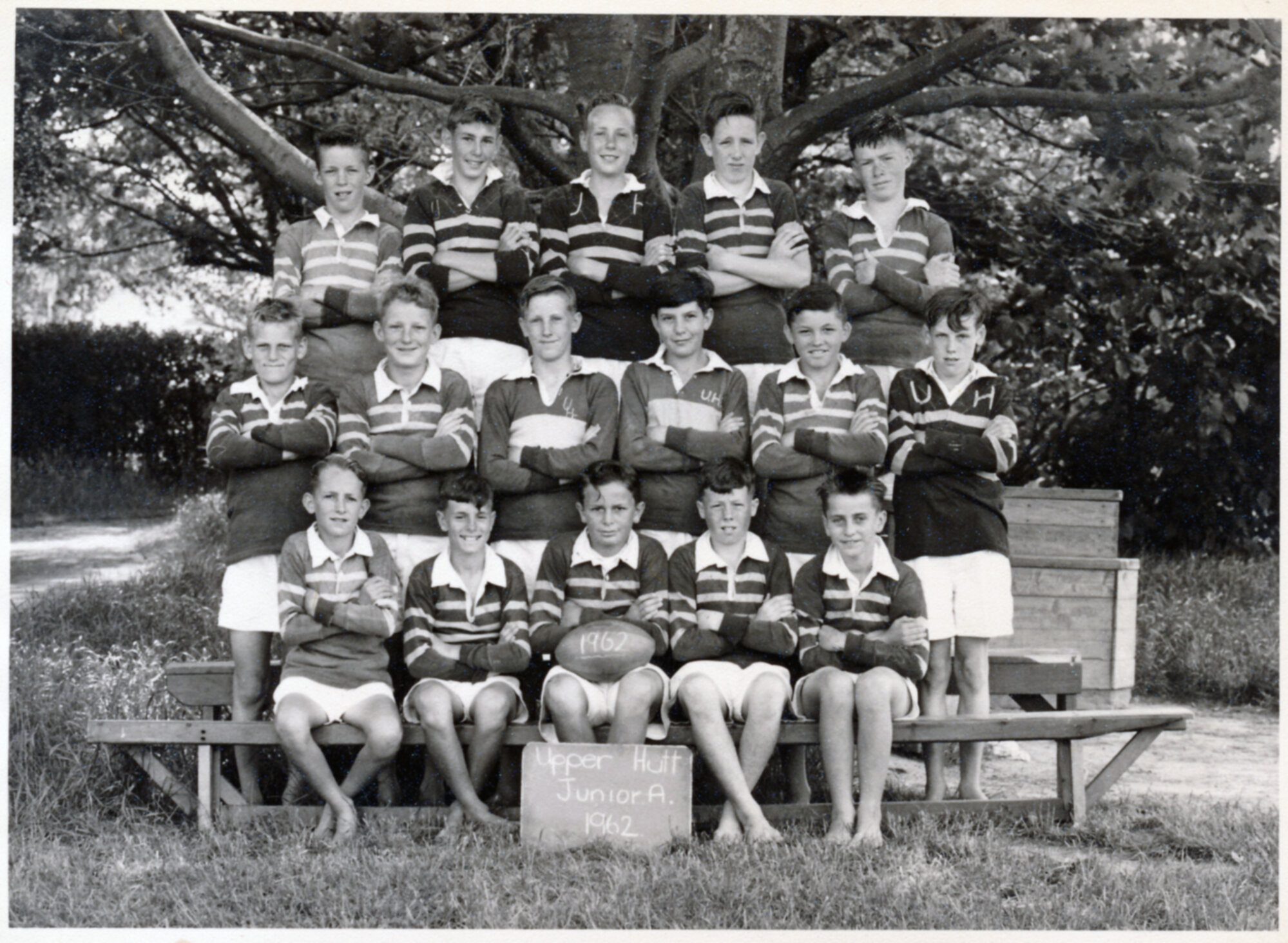 Upper Hutt School, Rugby Juniors A; 1962