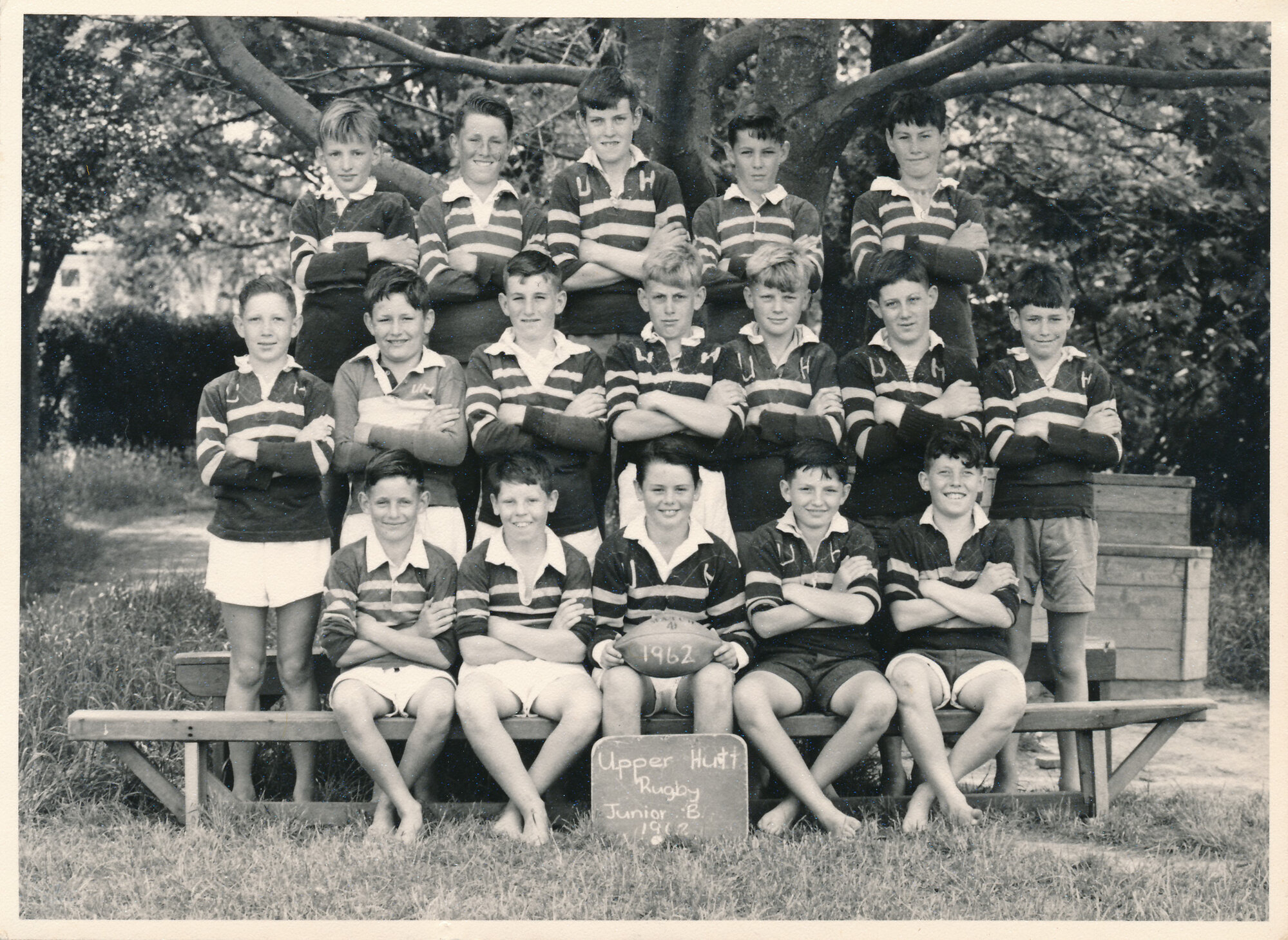 Upper Hutt School, Rugby Juniors B; 1962