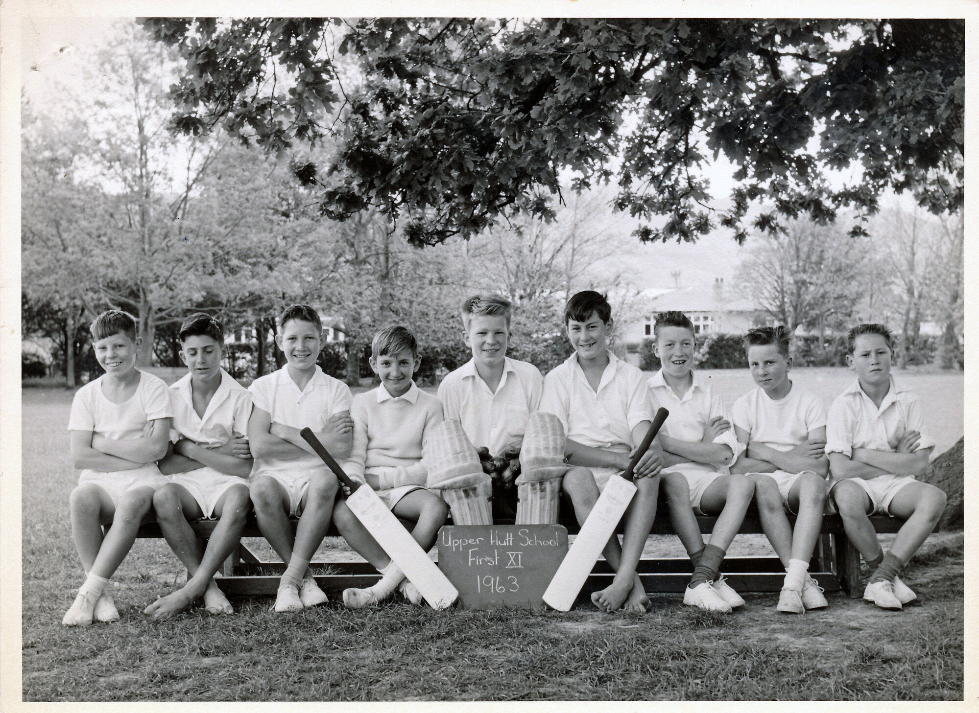 Upper Hutt School, Cricket 1st XI; 1963
