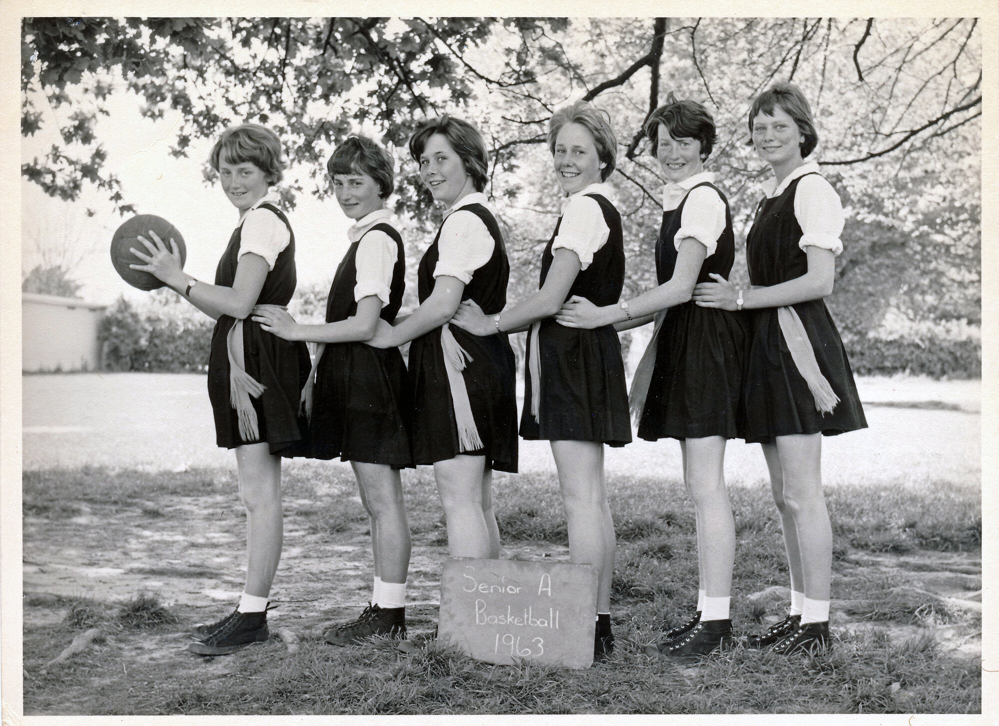 Upper Hutt School, Netball Seniors Team A; 1963