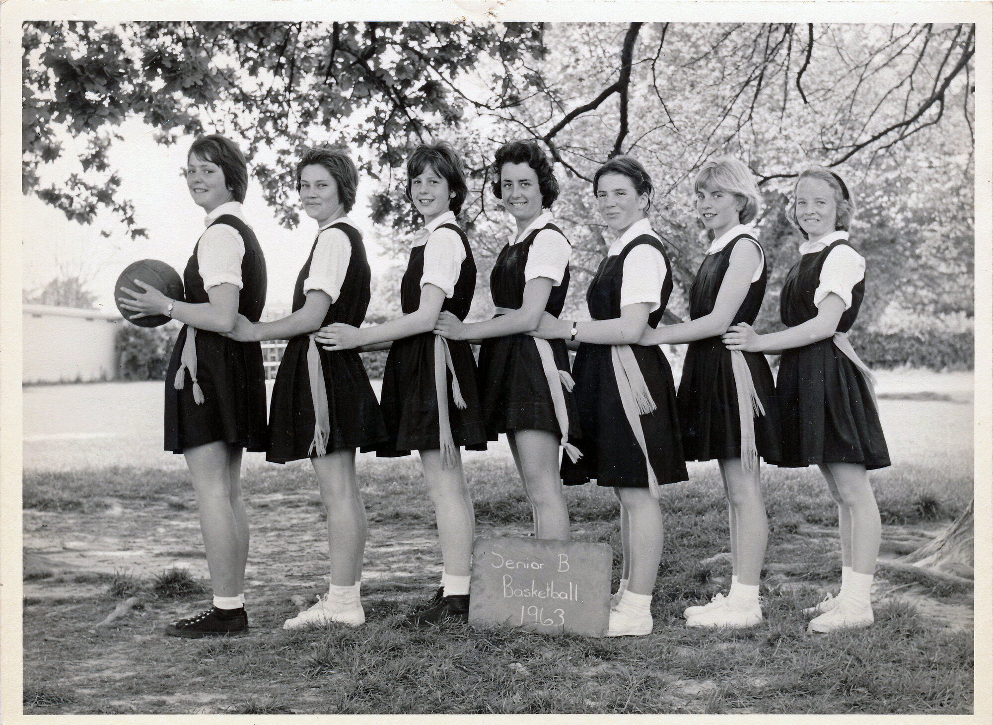 Upper Hutt School, Netball Seniors Team B; 1963