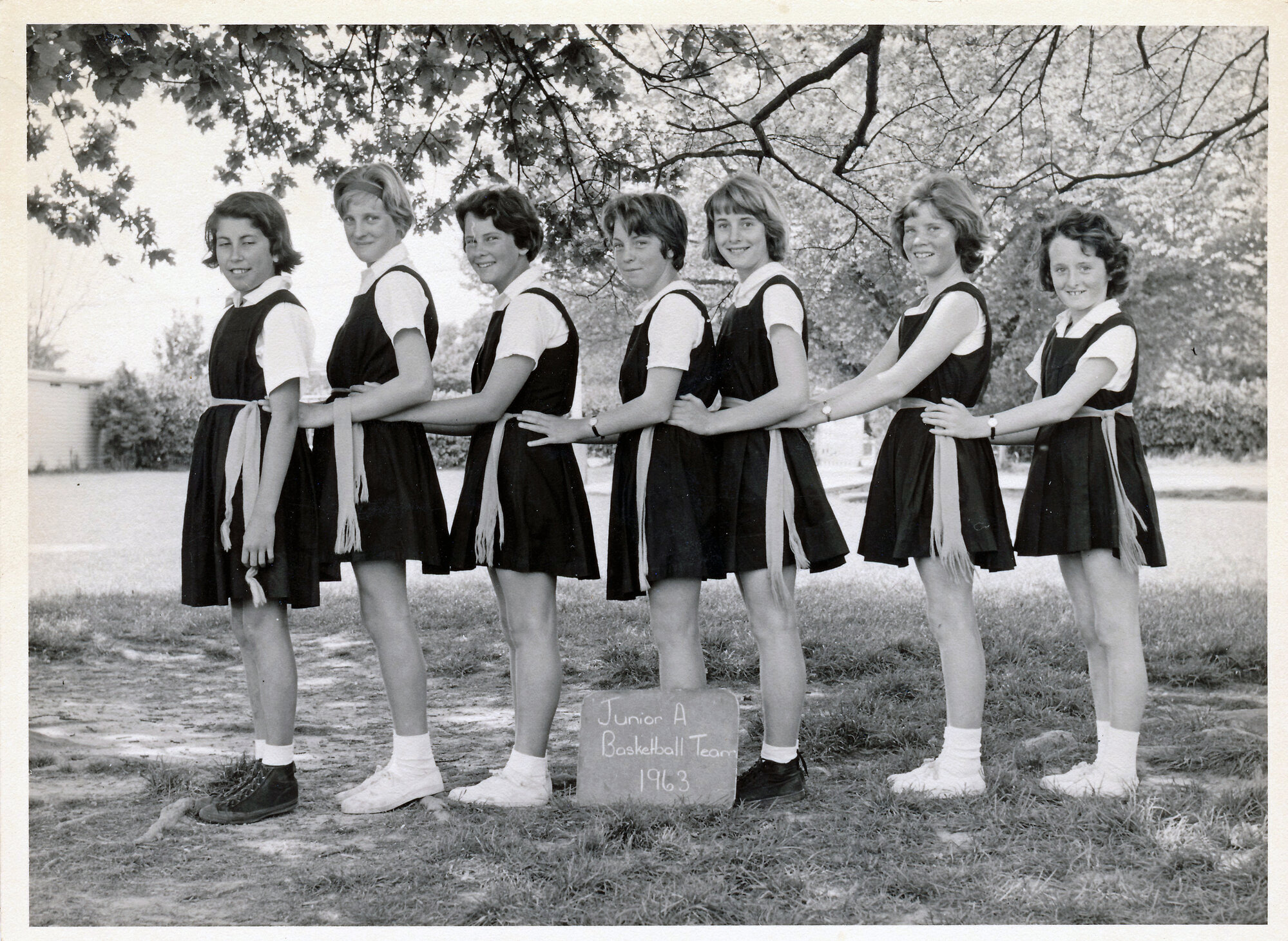 Upper Hutt School, Netball Juniors Team A; 1963