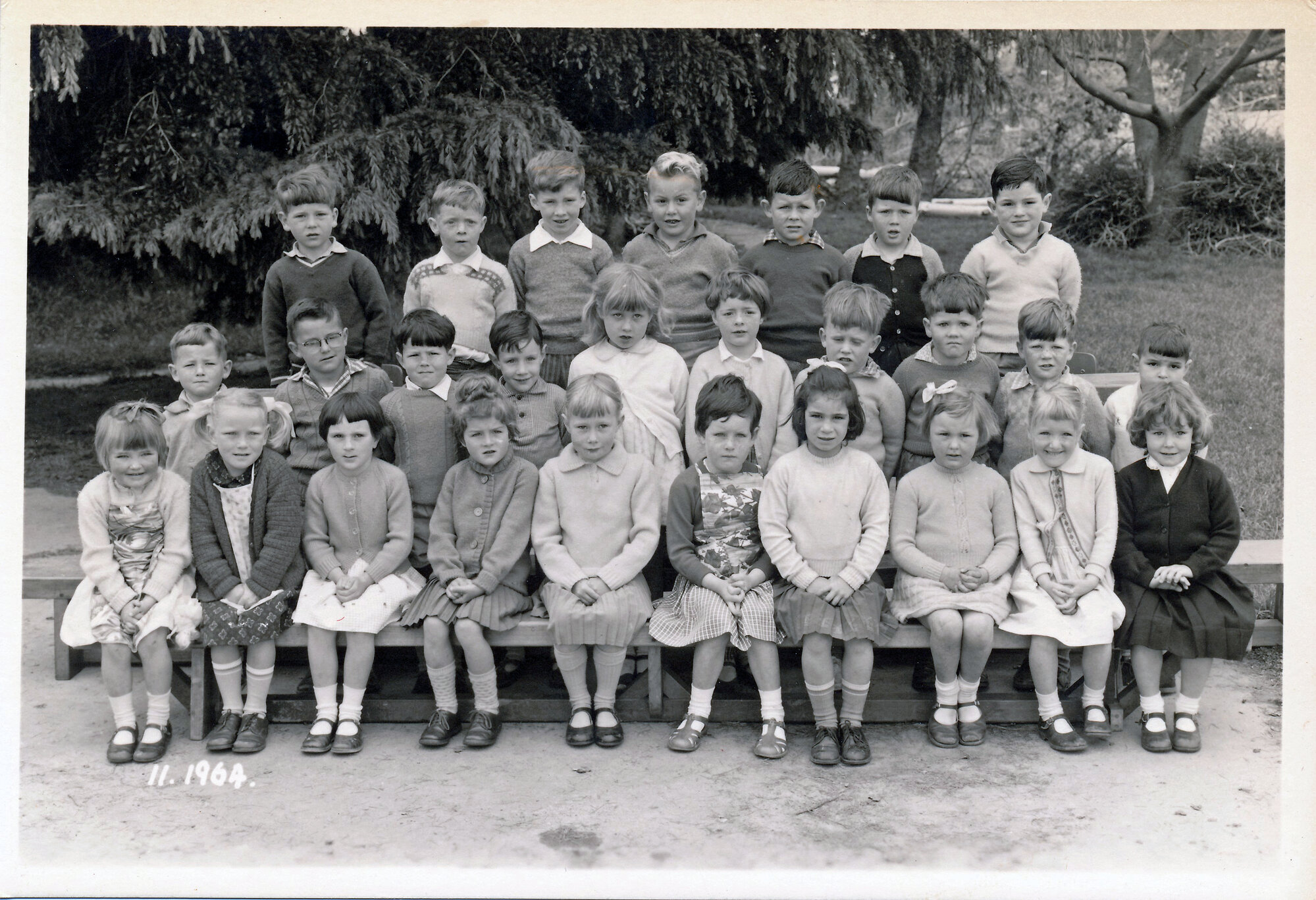 Upper Hutt School, unidentified class; 1964