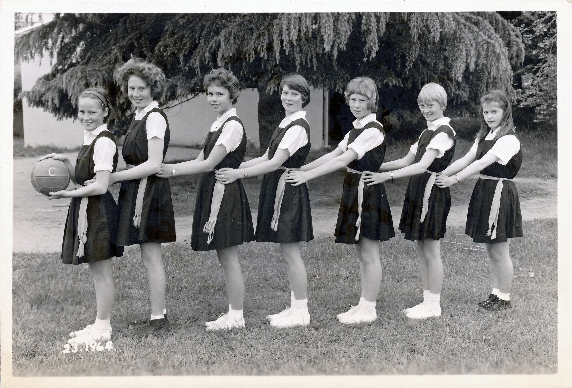 Upper Hutt School, Netball Team C; 1964