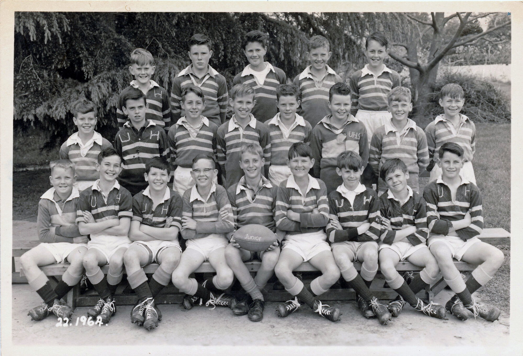 Upper Hutt School, Rugby Juniors; 1964