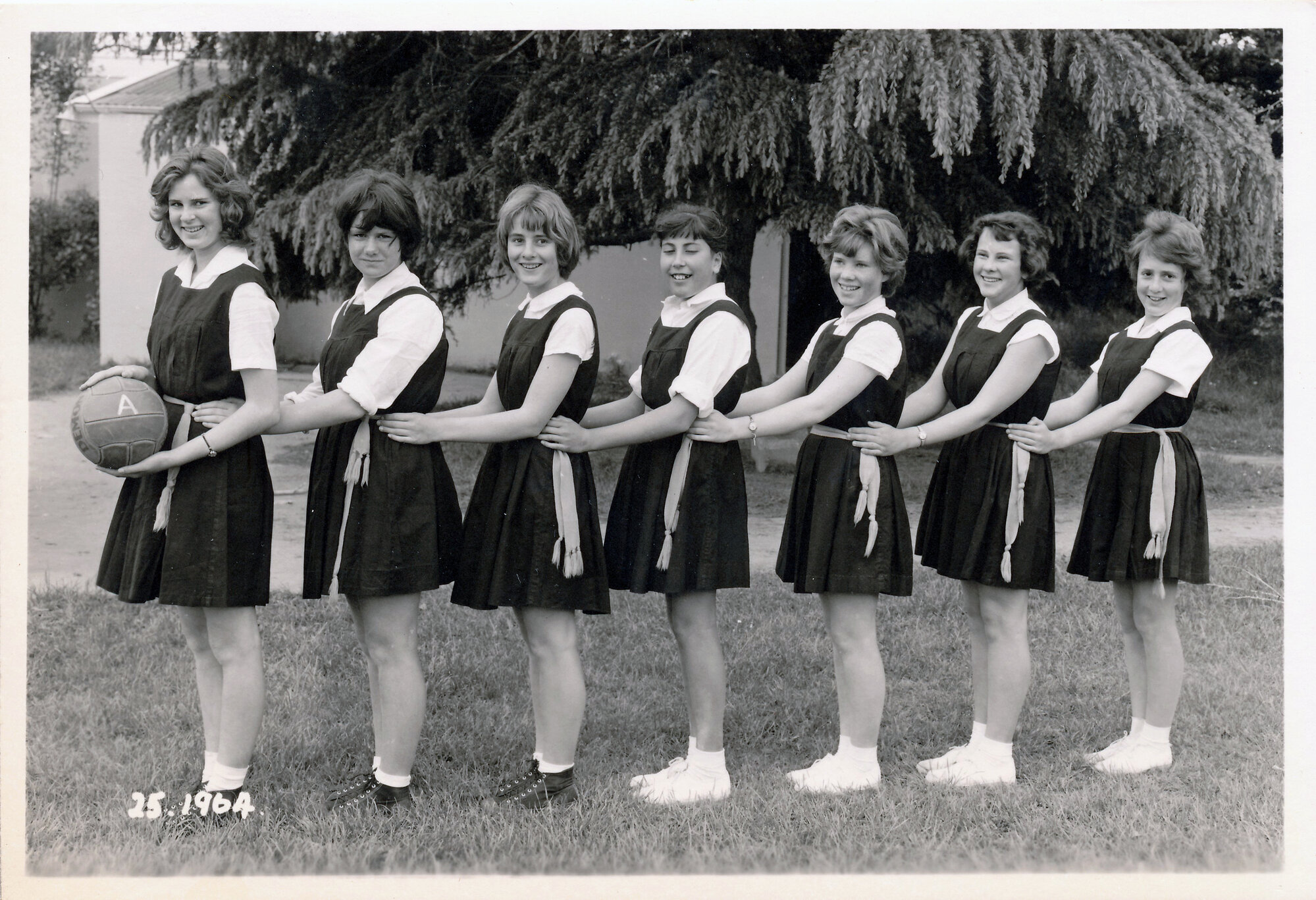 Upper Hutt School, Netball Team A; 1964