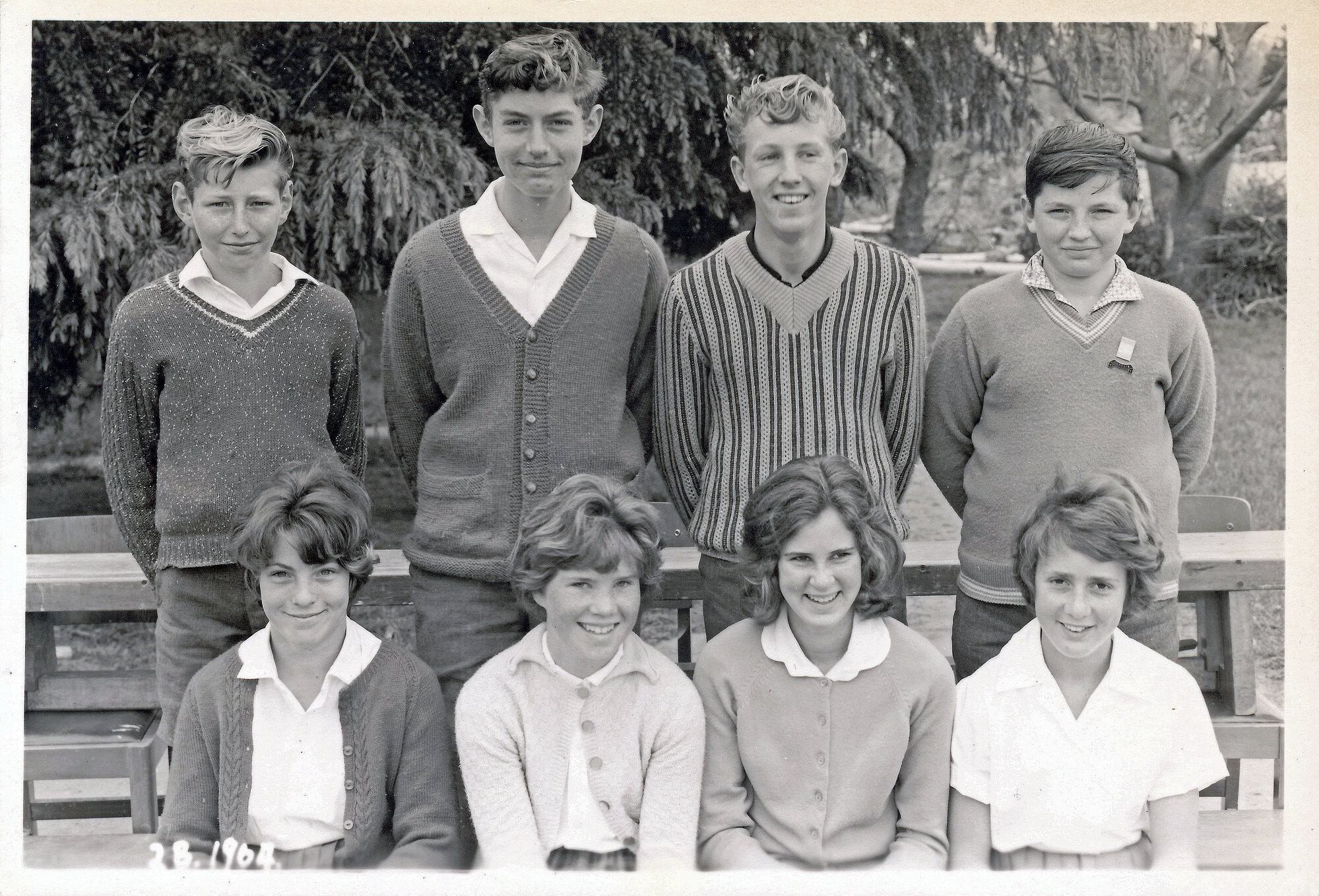 Upper Hutt School, unidentified sports team; 1964