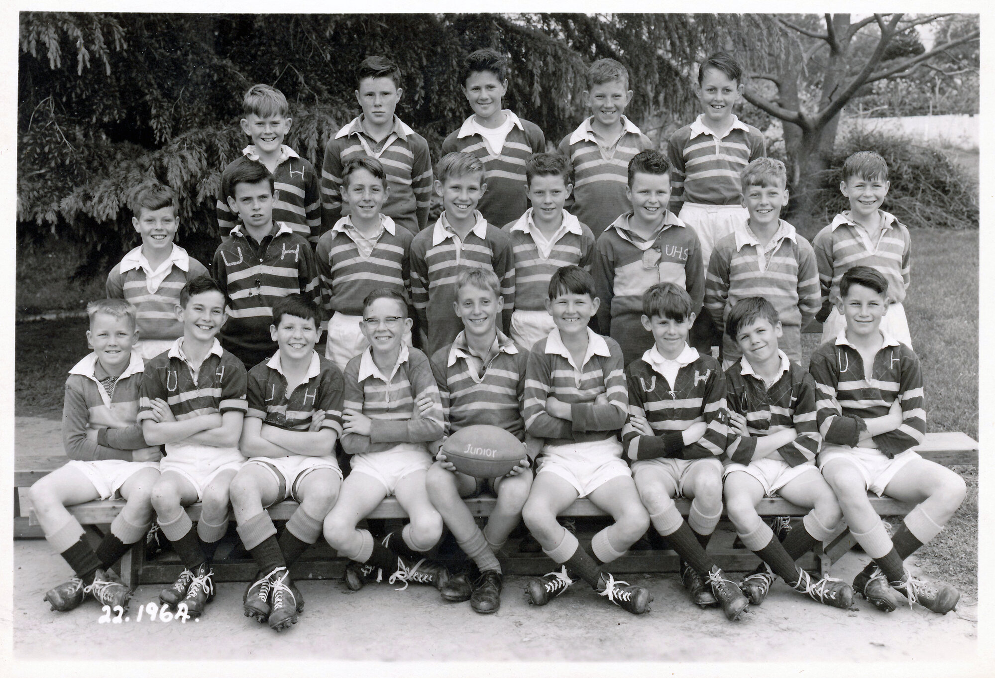 Upper Hutt School, Rugby Juniors; 1964