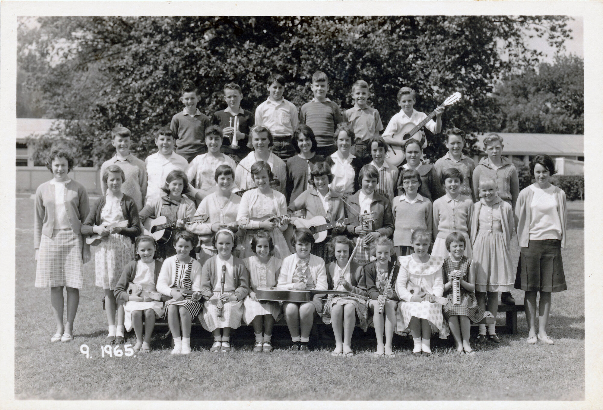 Upper Hutt School, unidentified class; 1965
