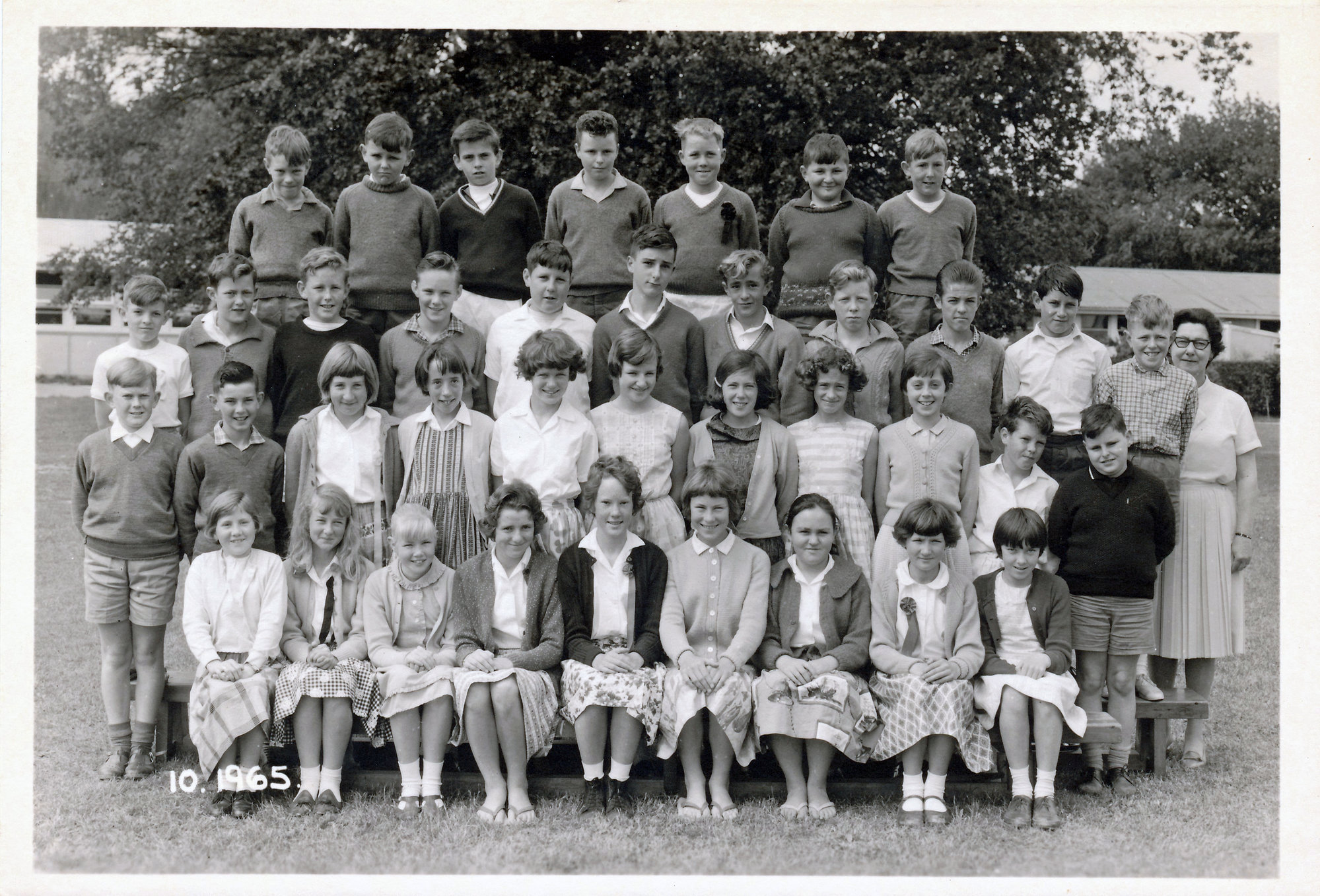 Upper Hutt School, unidentified class; 1965