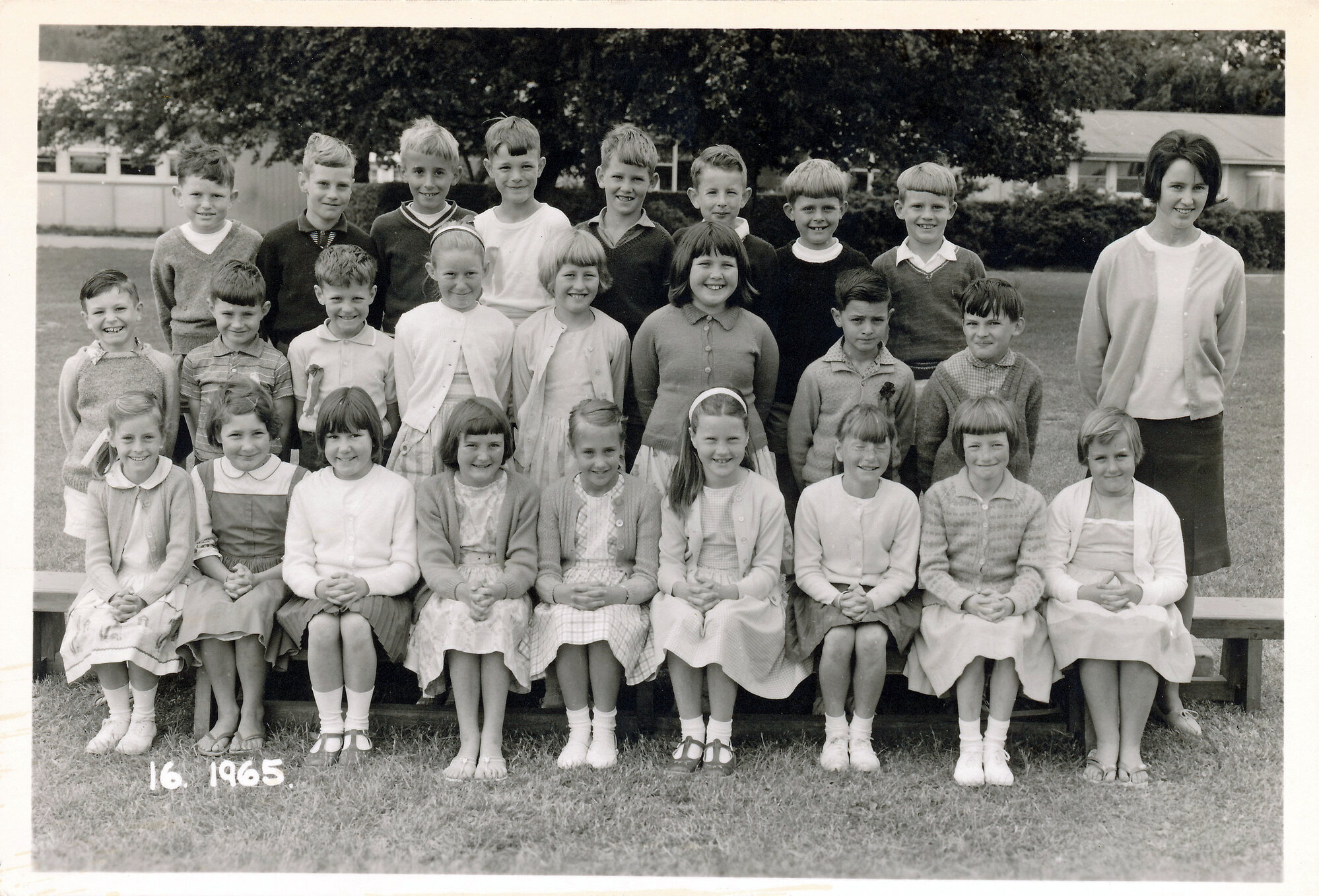 Upper Hutt School, unidentified class; 1965