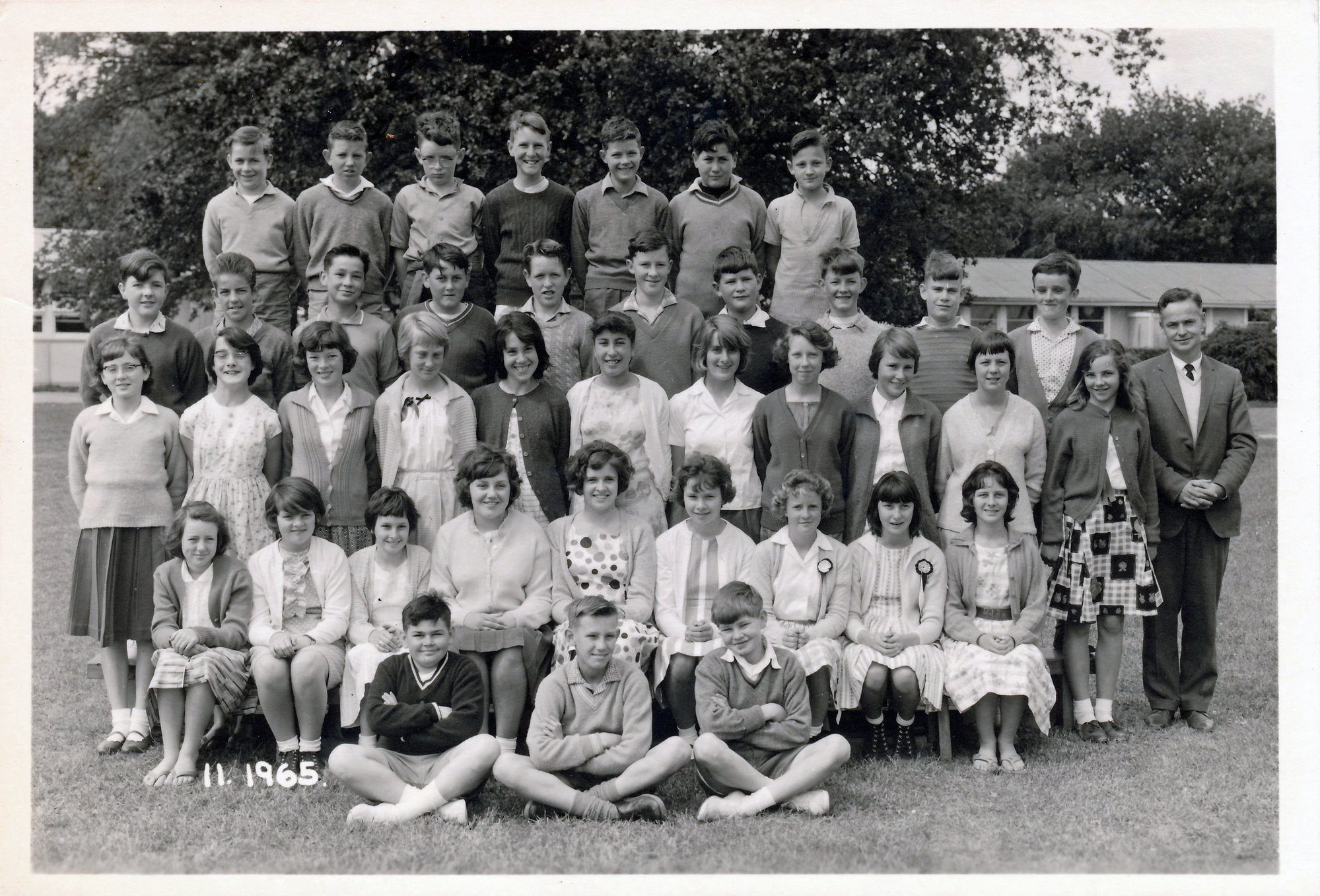 Upper Hutt School, unidentified class; 1965