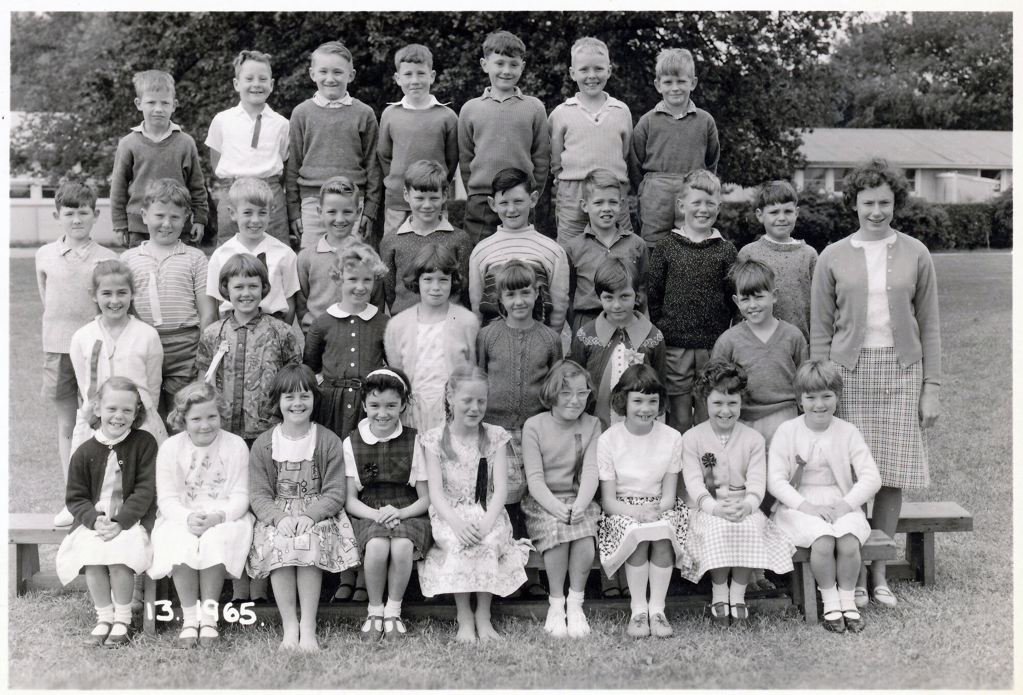 Upper Hutt School, unidentified class; 1965