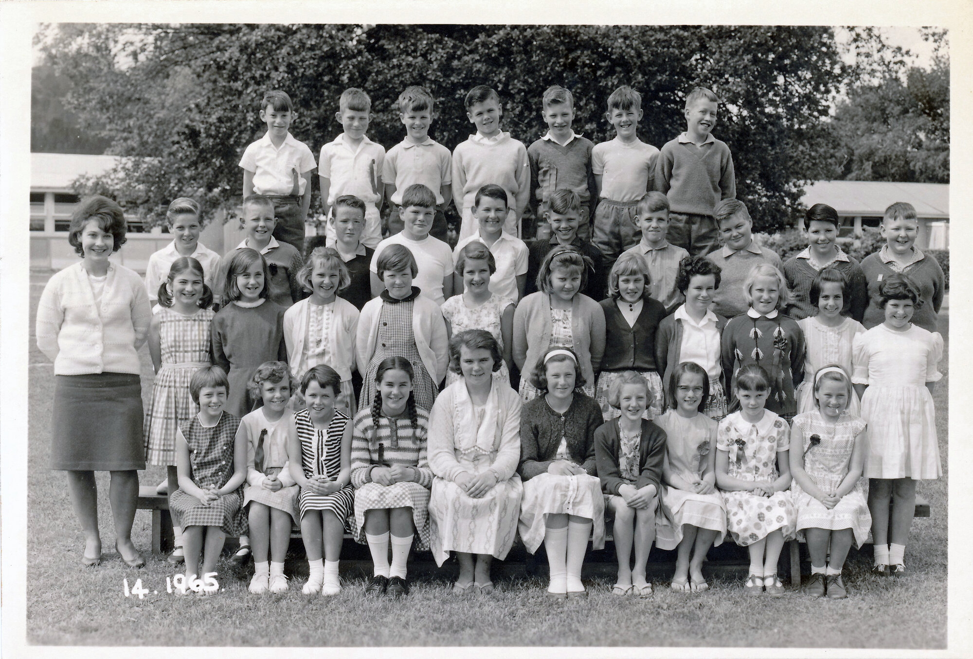 Upper Hutt School, unidentified class; 1965