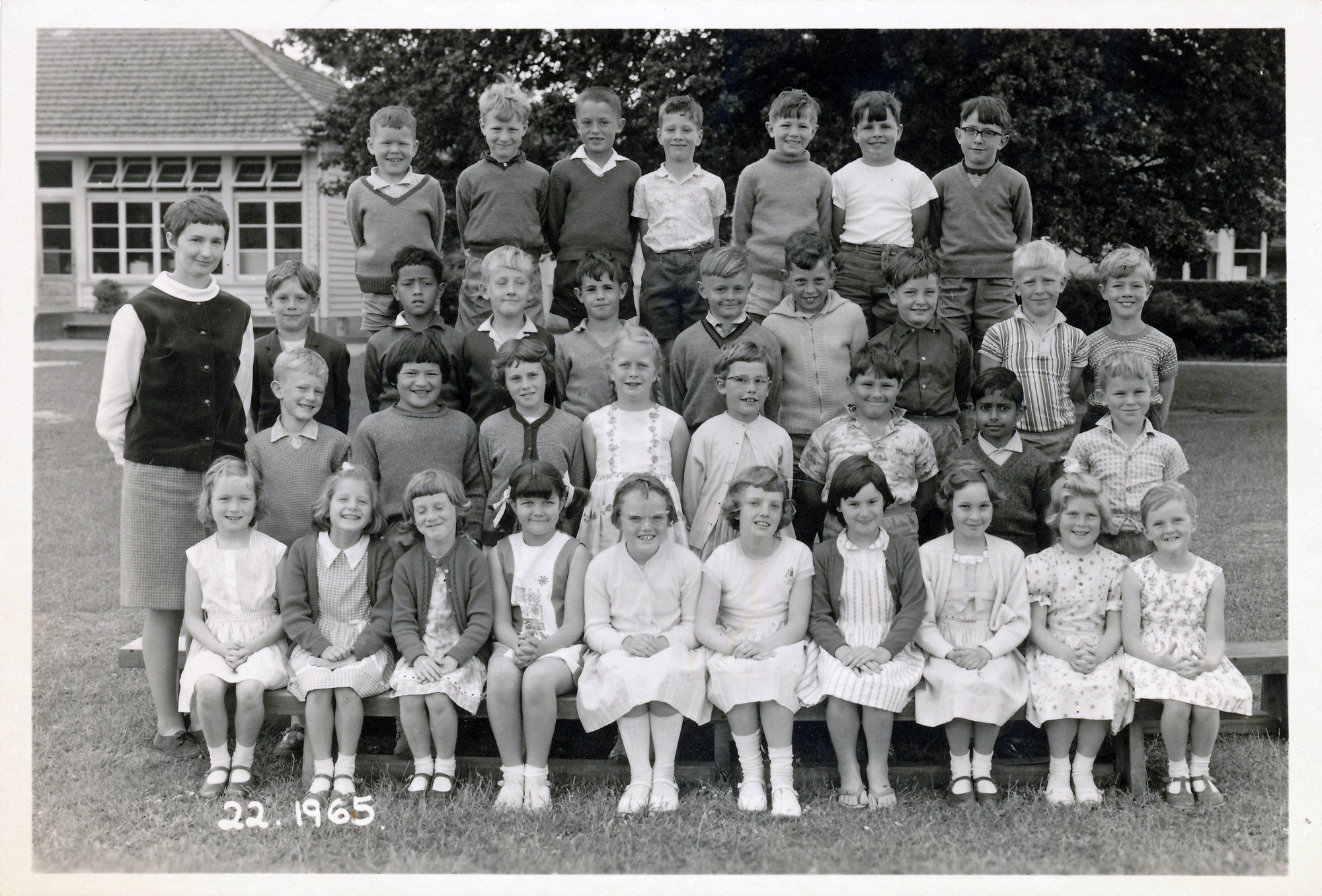 Upper Hutt School, unidentified class; 1965