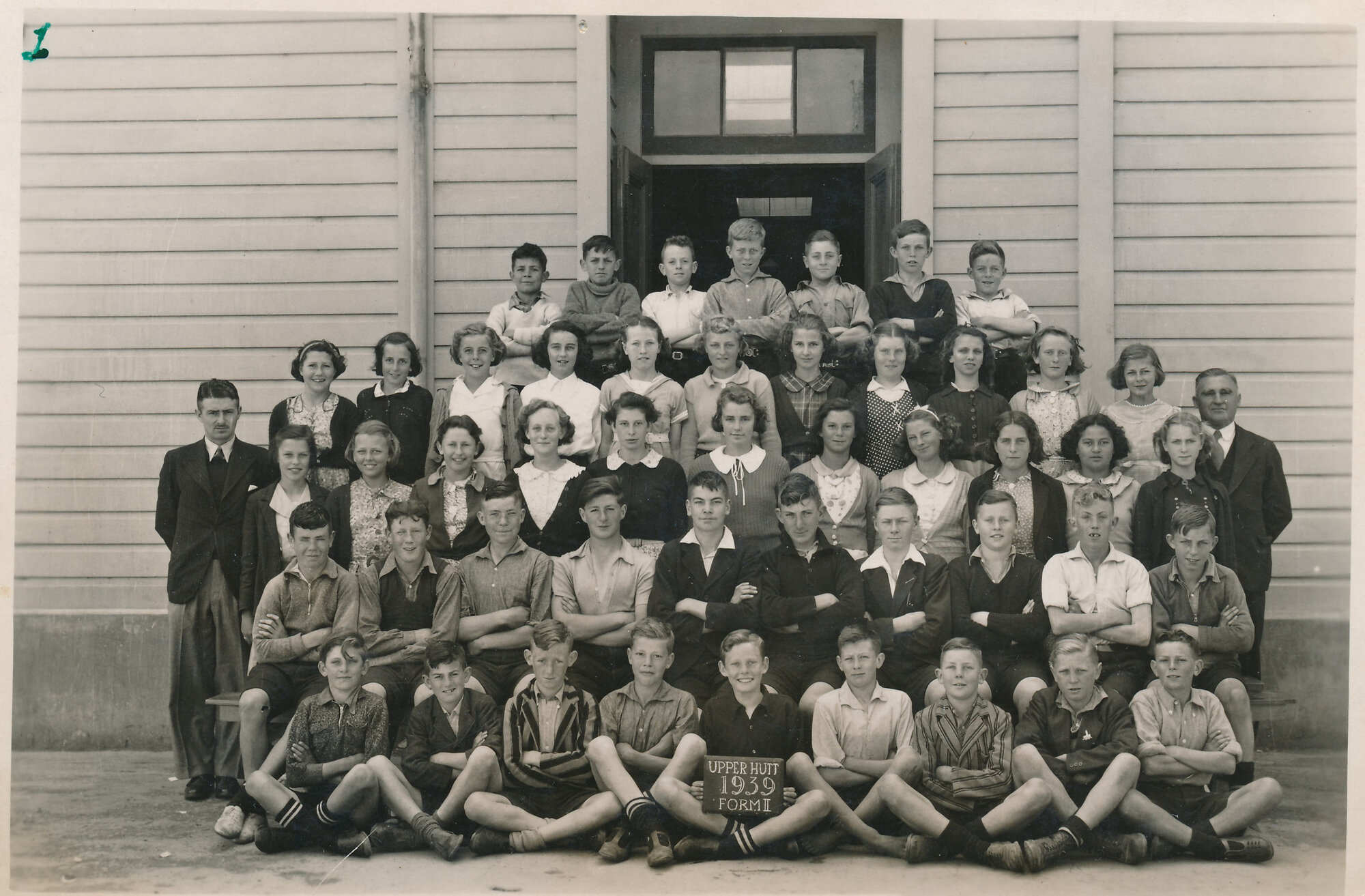 Upper Hutt School, Form 2; 1939