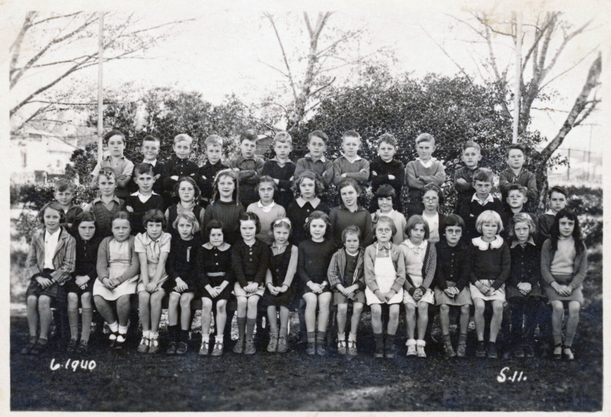 Upper Hutt School, Standard 2; 1940